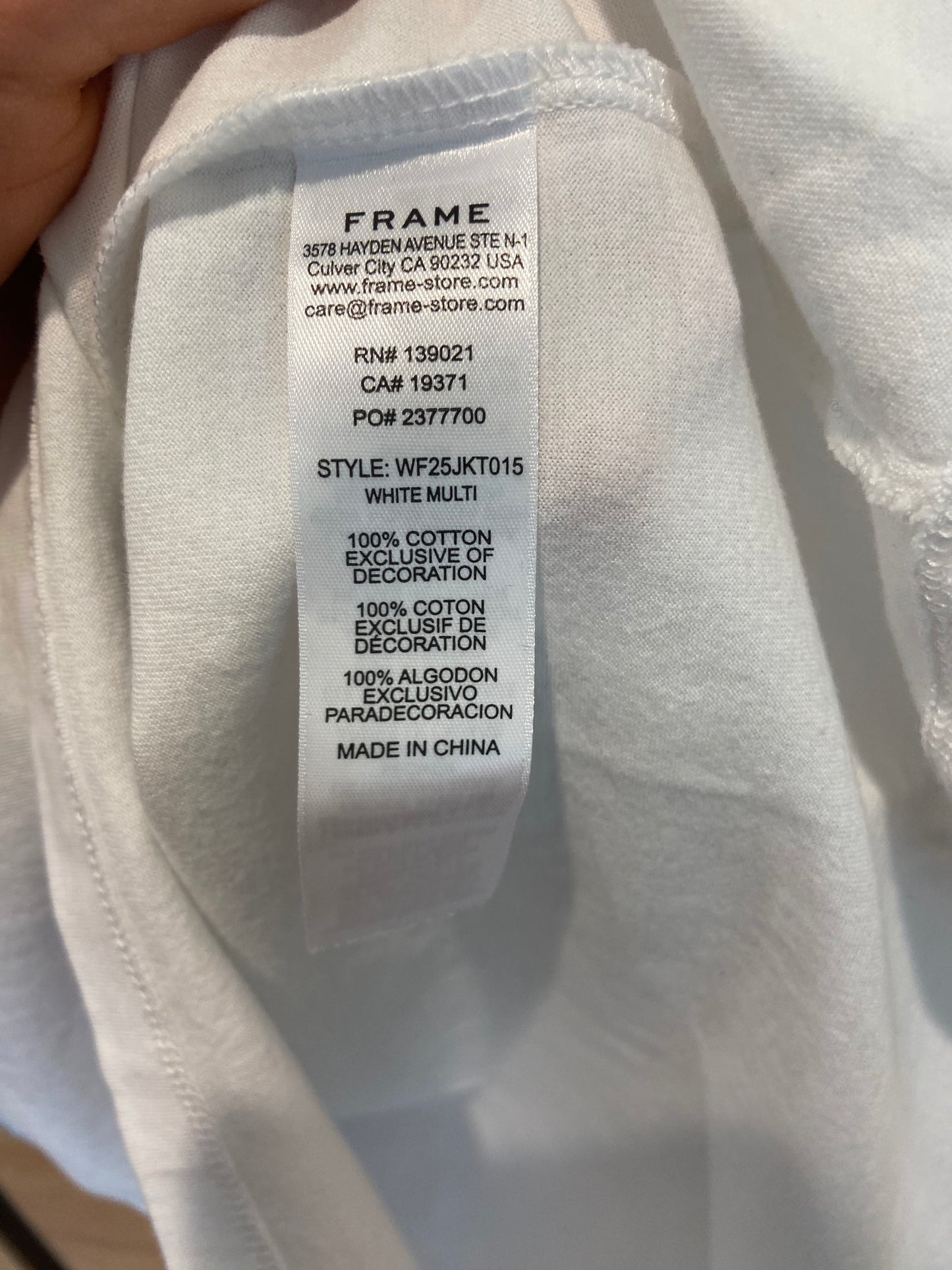 Frame The Tennis Drawstring Silk Skirt and The Tennis Polo size XS / M