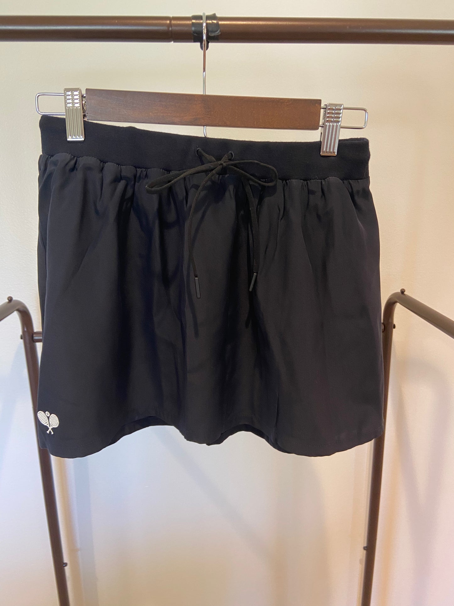 Frame The Tennis Drawstring Silk Skirt and The Tennis Polo size XS / M
