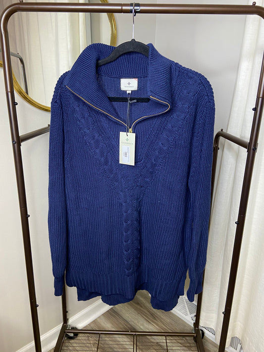 Tuckernuck Estella Quarter Zip Sweater size XL