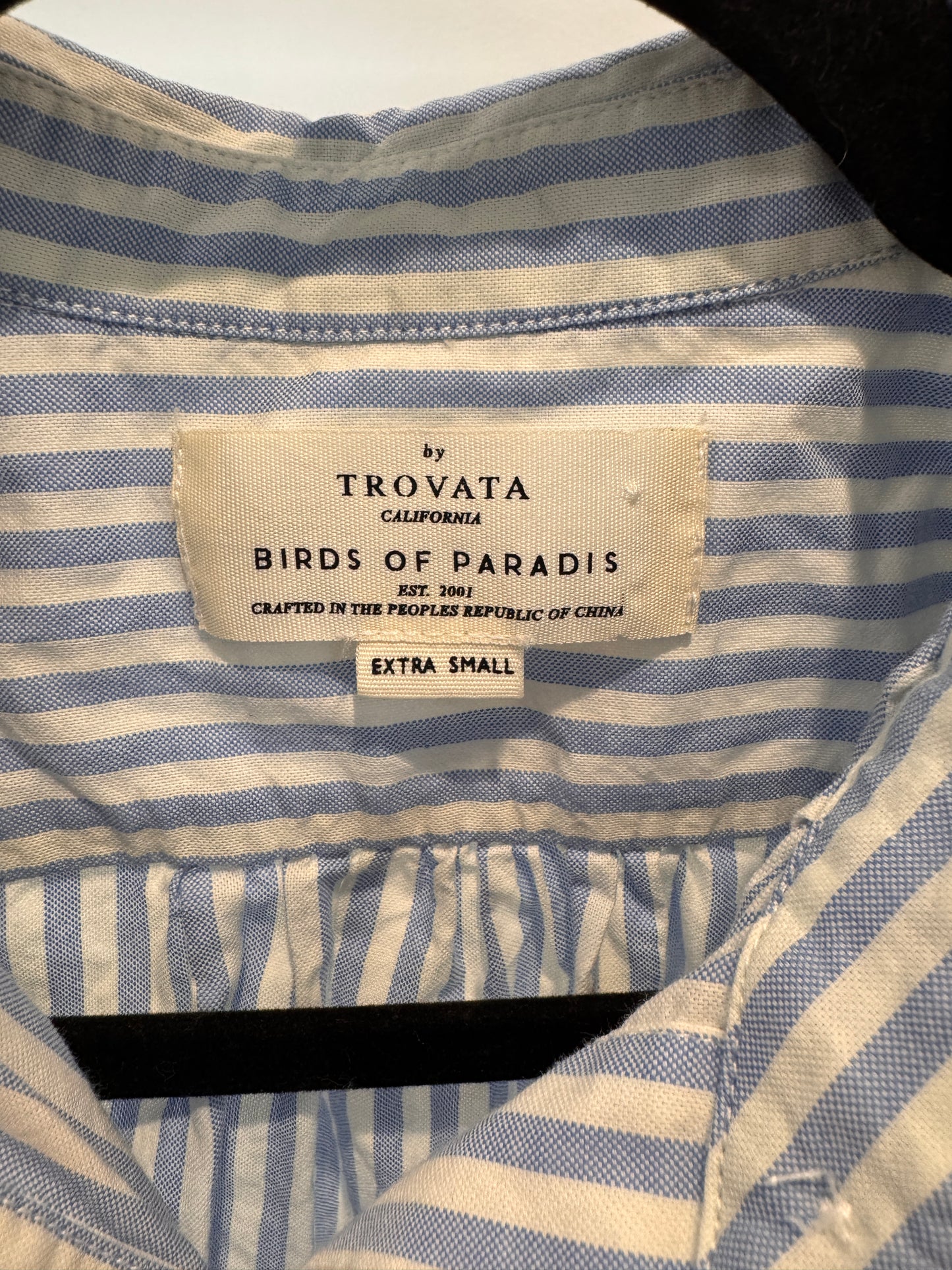 Trovata Marianne B Ruffle Sleeve Shirt size XS