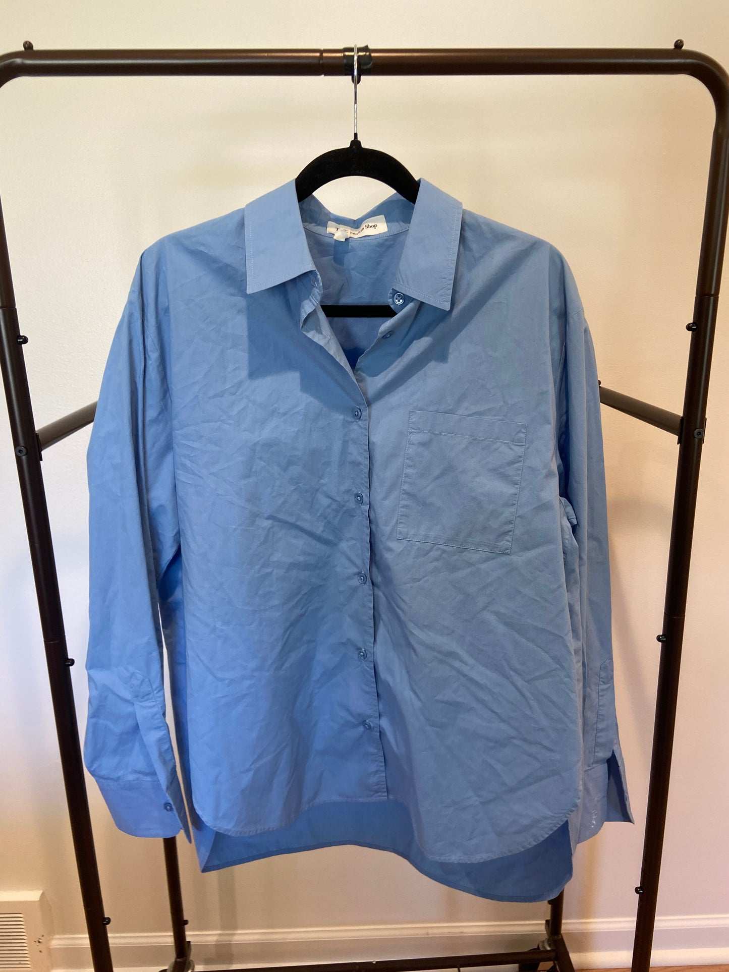 The Frankie Shop Lui Organic Cotton Shirt with Boxer Short size S / M