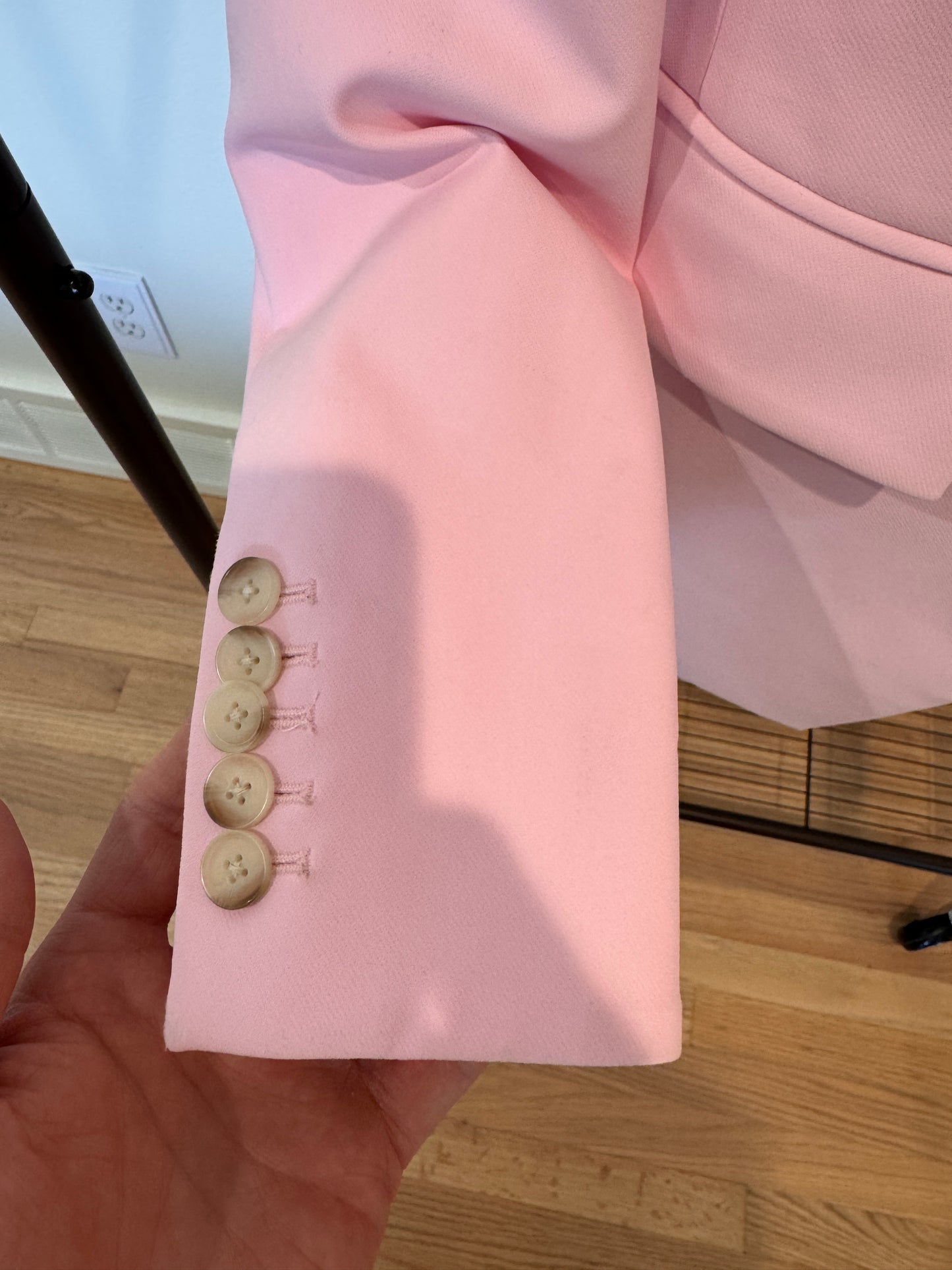 Veronica Beard Lonny Ice Pink Dickey Jacket size 0