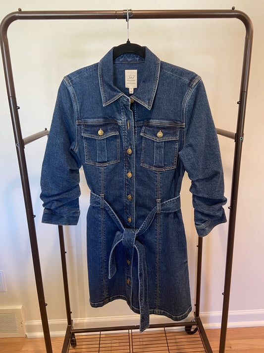 Cinq a Sept Clea Denim Dress Oceane size 4