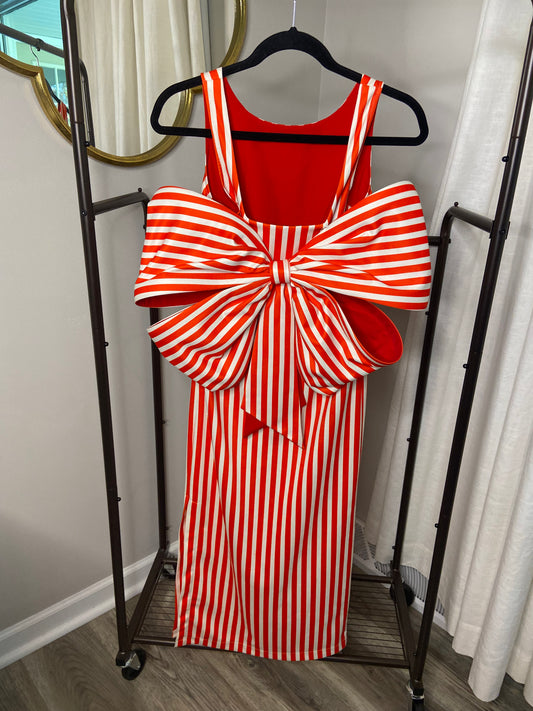 Anthropologie Vineet Bahl Bow Midi Dress size 0