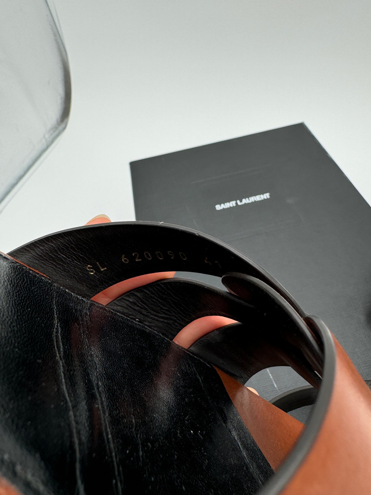YVES SAINT LAURENT Tribute Sandals size 41