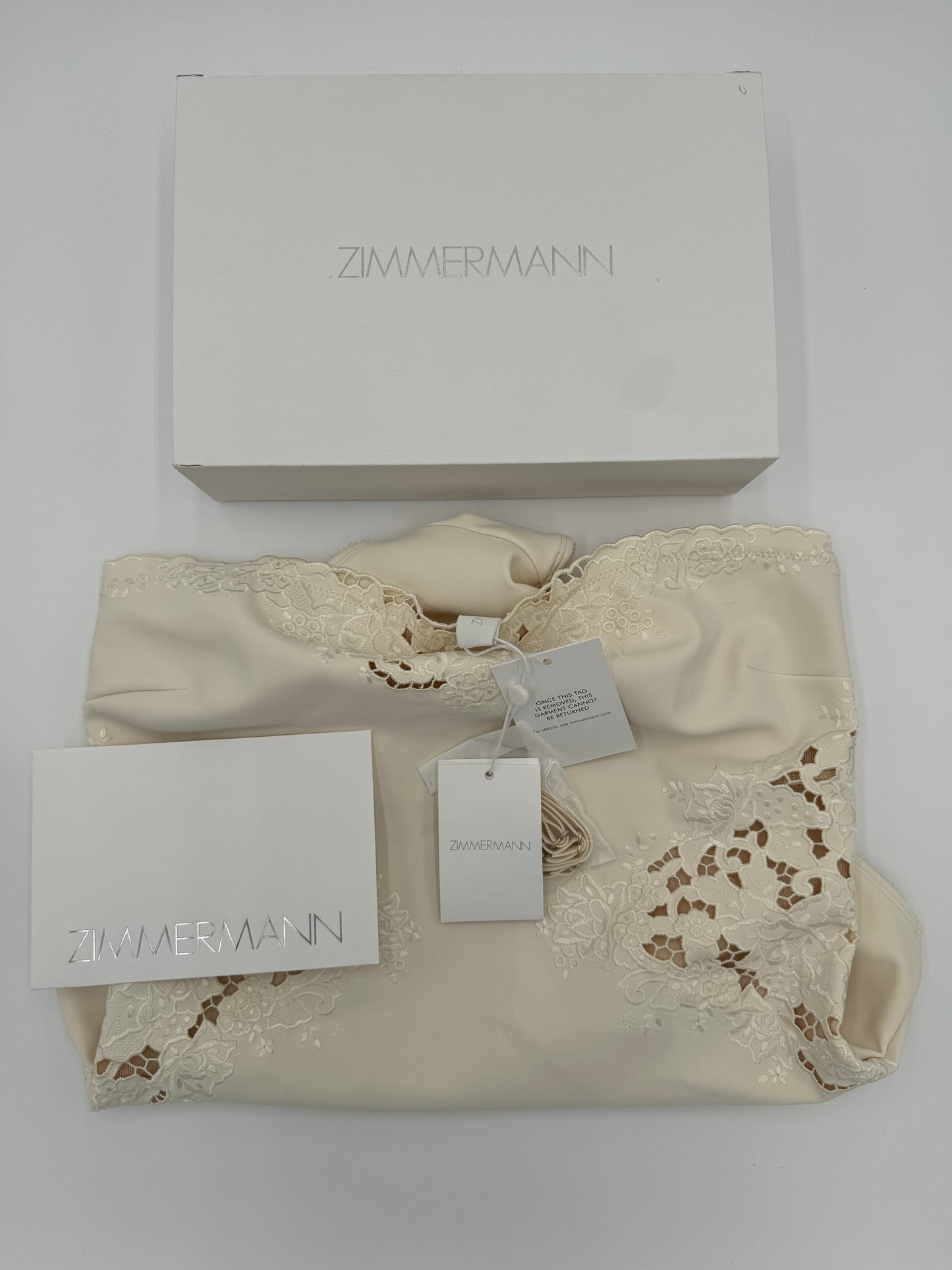 ZIMMERMANN Halcyon Embroidered Swimsuit size 3 (US 10)