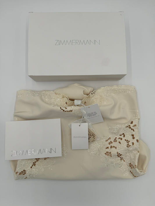 ZIMMERMANN Halcyon Embroidered Swimsuit size 3 (US 10)