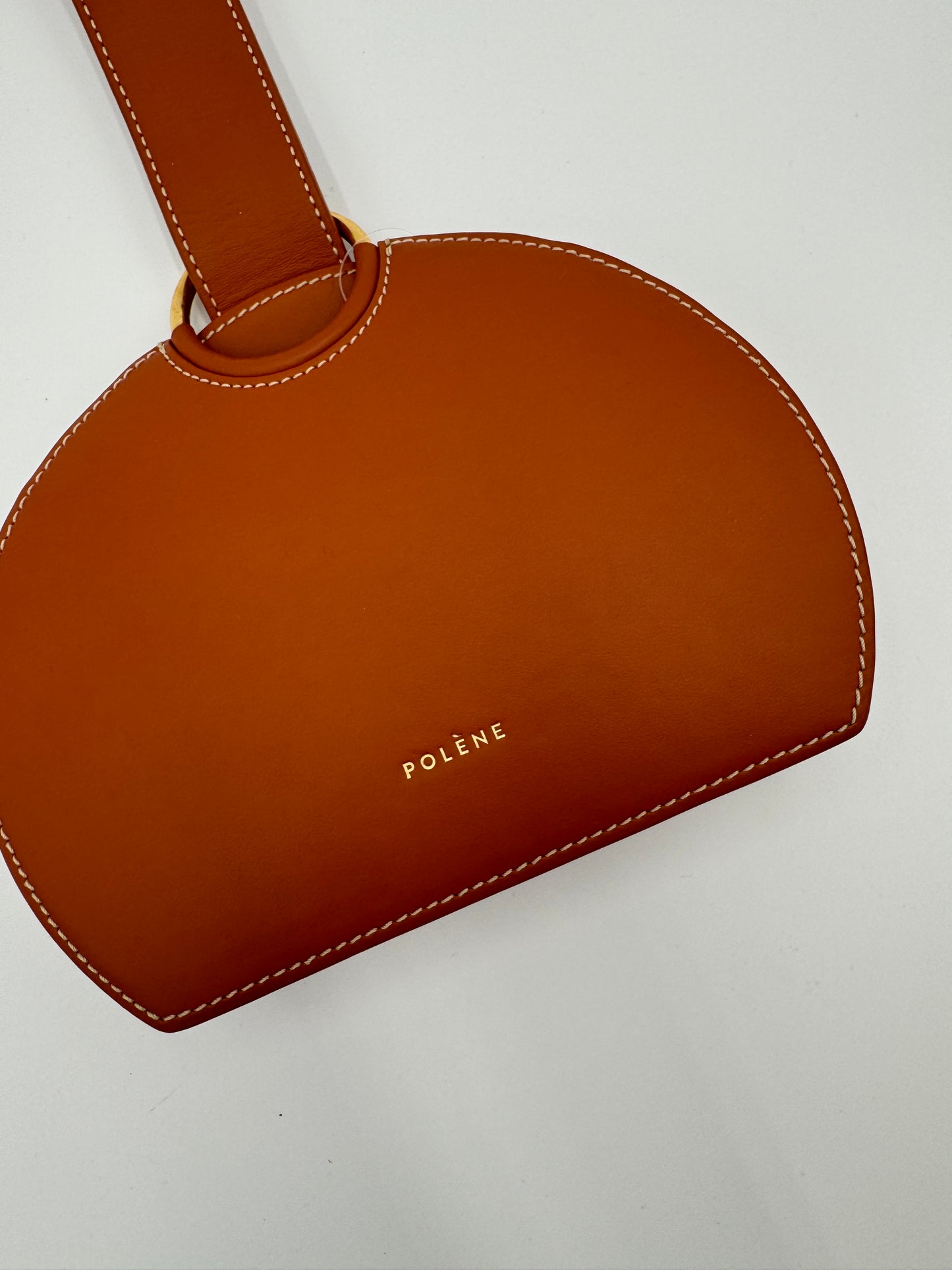 POLENE Numero Six Bag  Monochrome Terracota