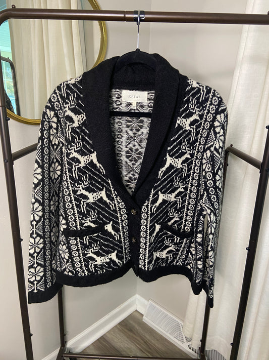 The Great The Folktale Lodge Cardigan size 2 Medium