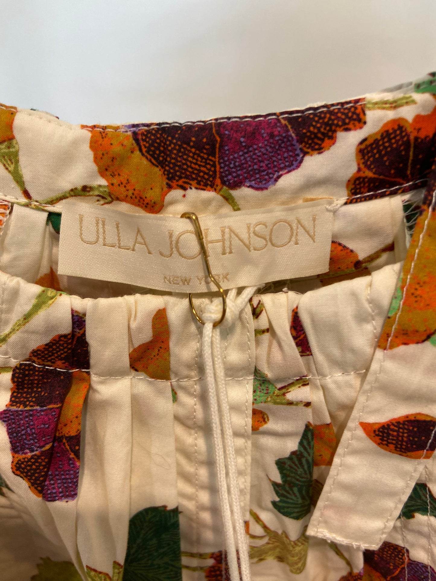 Ulla Johnson Zoe Top and Marn Shorts in White Iris size 4 / 6