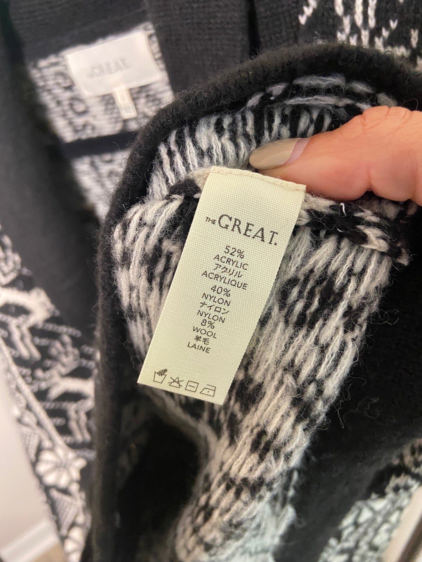 The Great The Folktale Lodge Cardigan size 2 Medium