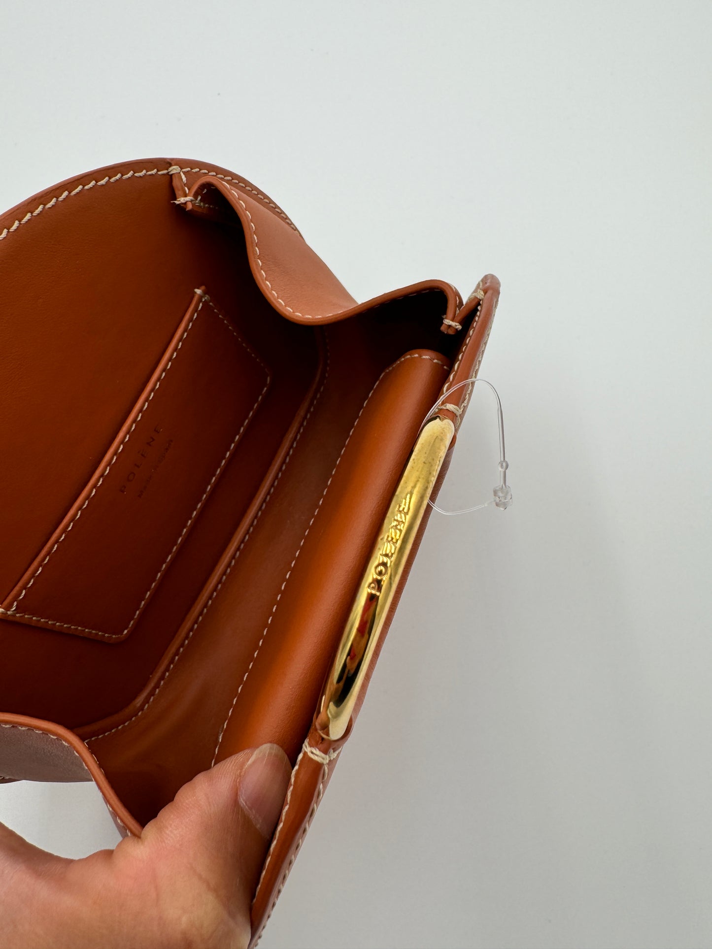 POLENE Numero Six Bag  Monochrome Terracota