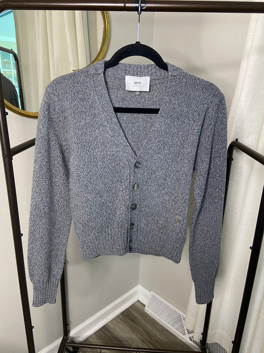 Ami Paris Ami de Coeur Cardigan Sweater size S