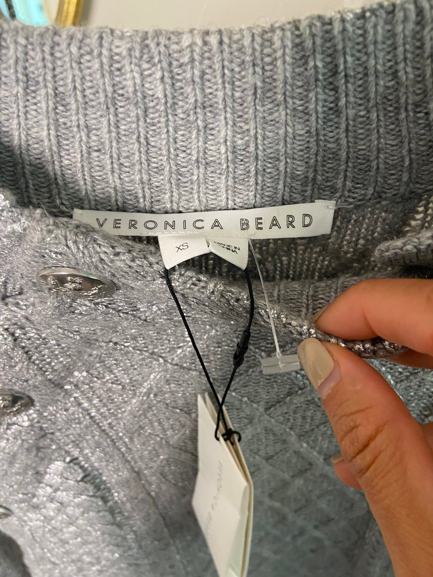 Veronica Beard Grady Merino Wool Blend Sweater size XS