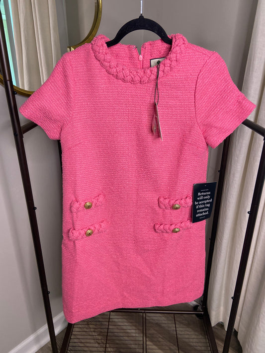 Tuckernuck Pink Tweed Jackie Mini Dress size XS