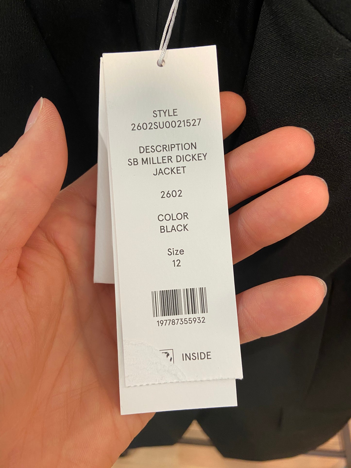 Veronica Beard Single Breasted Miller Dickey Jacket size 12