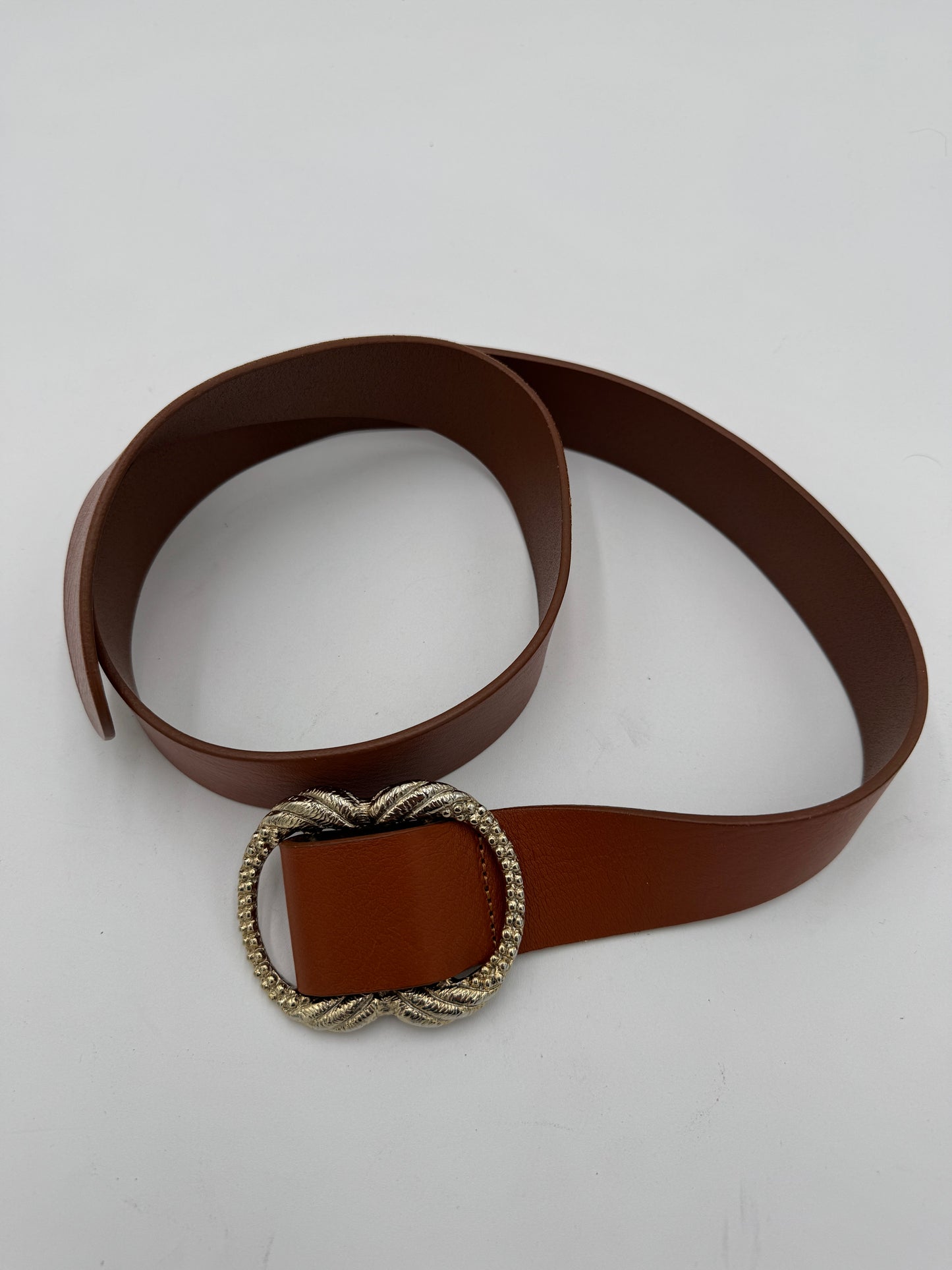 Sezane Artemis Belt in Natural Heritage Leather size 90