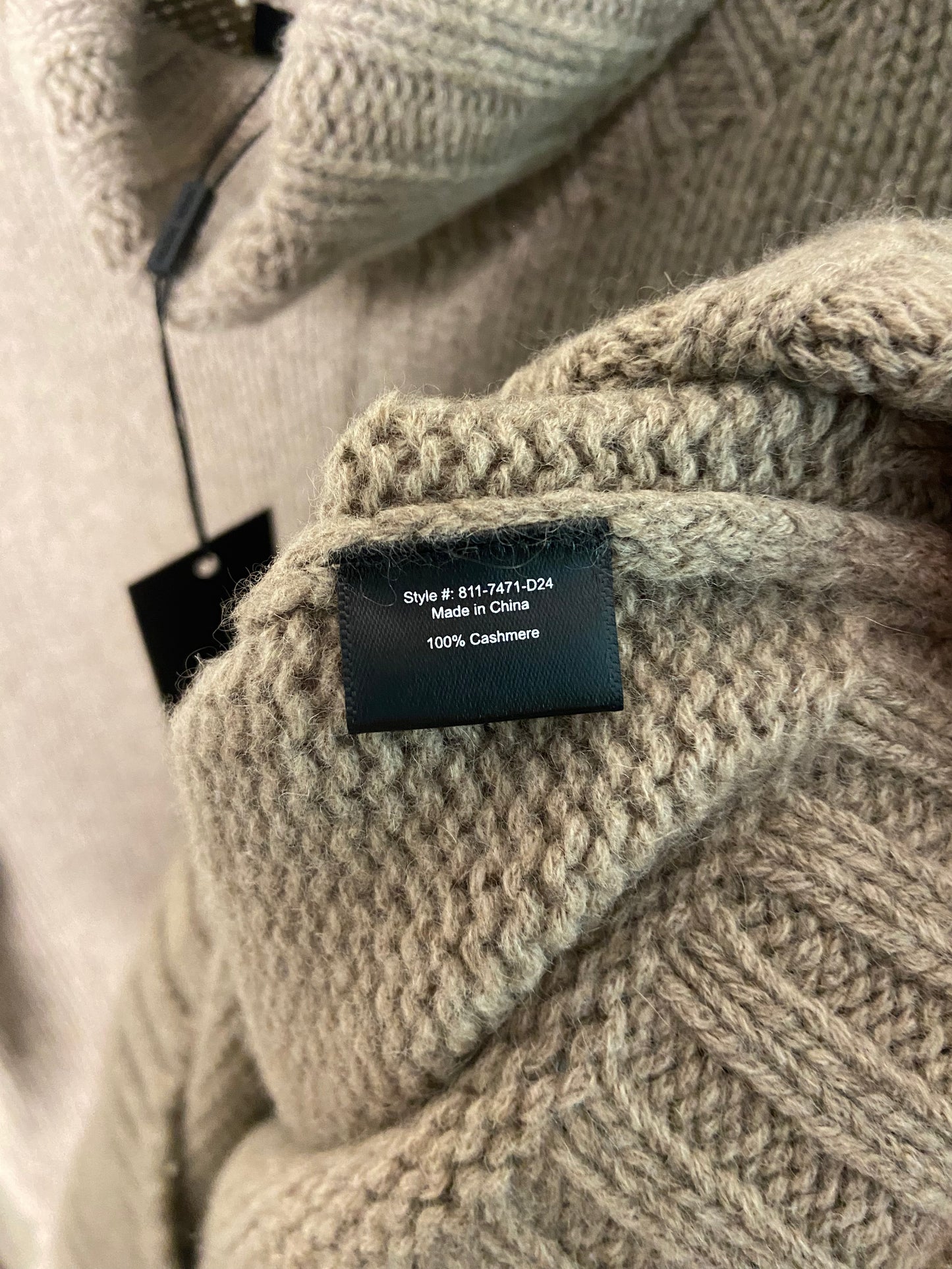 Jenni Kayne Cashmere Jet Turtleneck Sweater size M