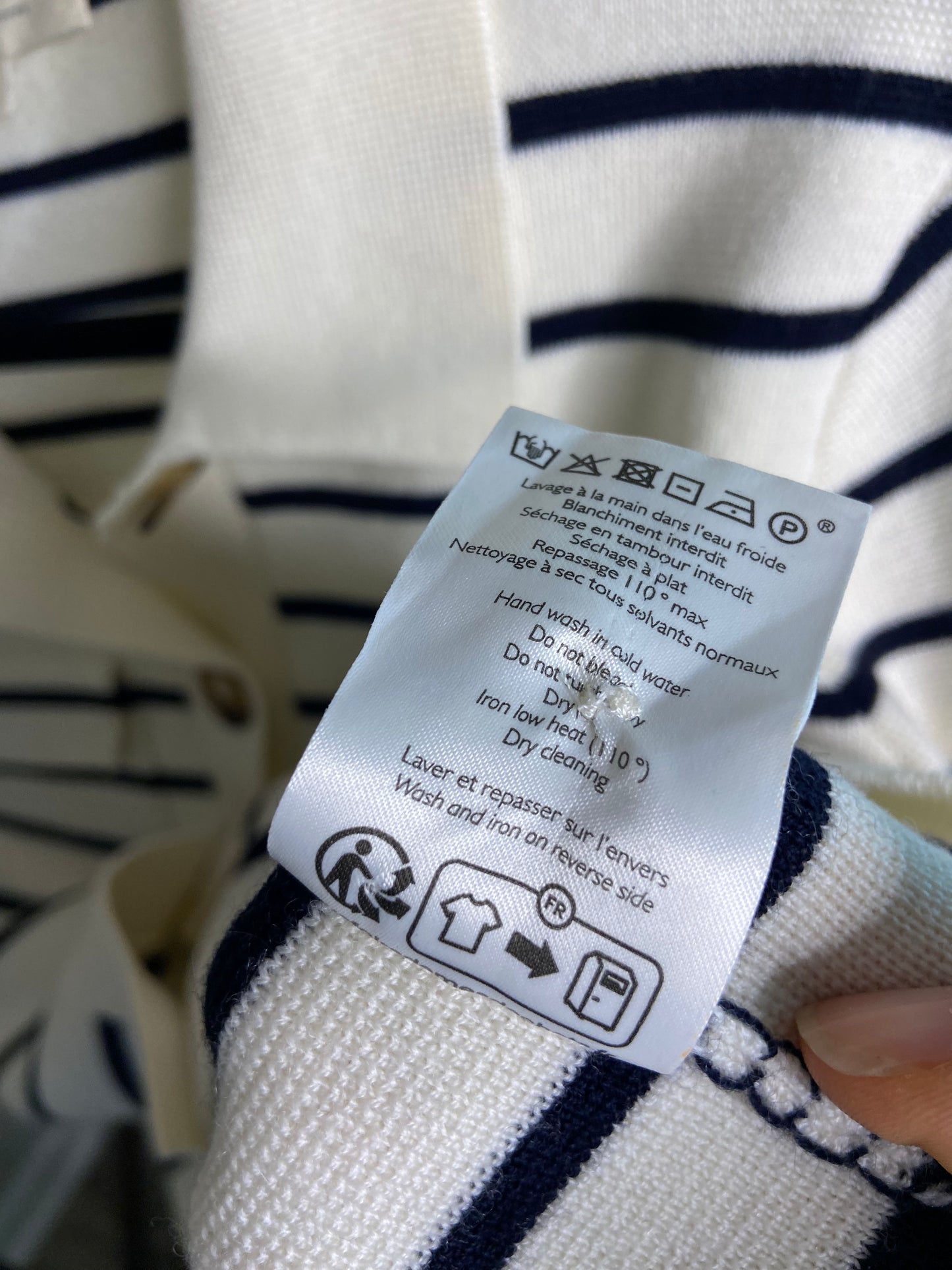 Sezane Betty Cardigan Striped size S