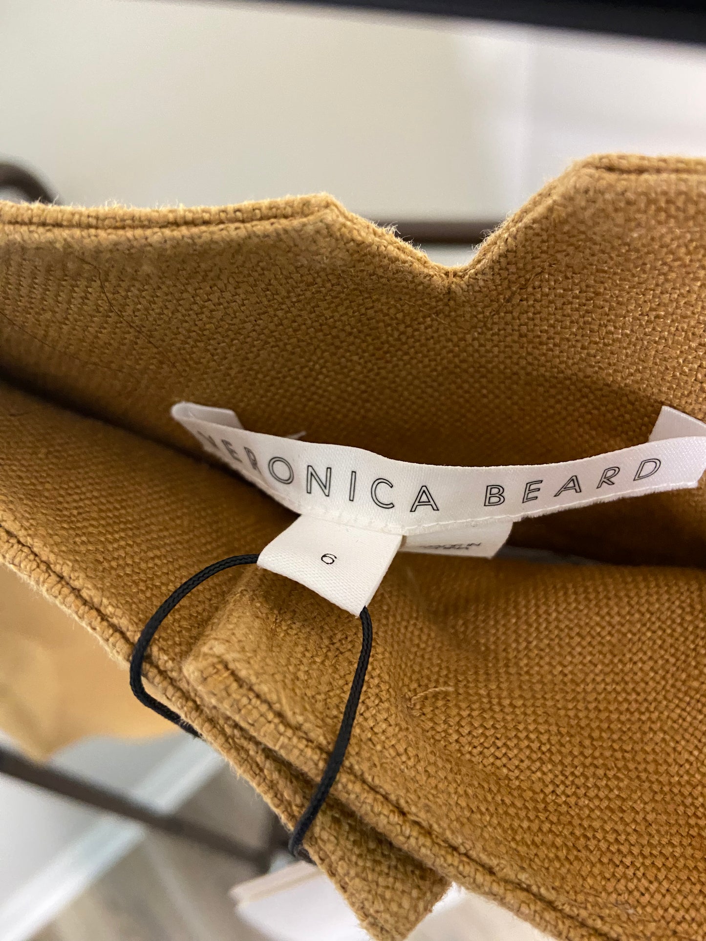 Veronica Beard Alicia Camel Shorts size 6