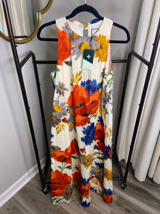 Tuckernuck Crimson Poppy Portia Dress size M