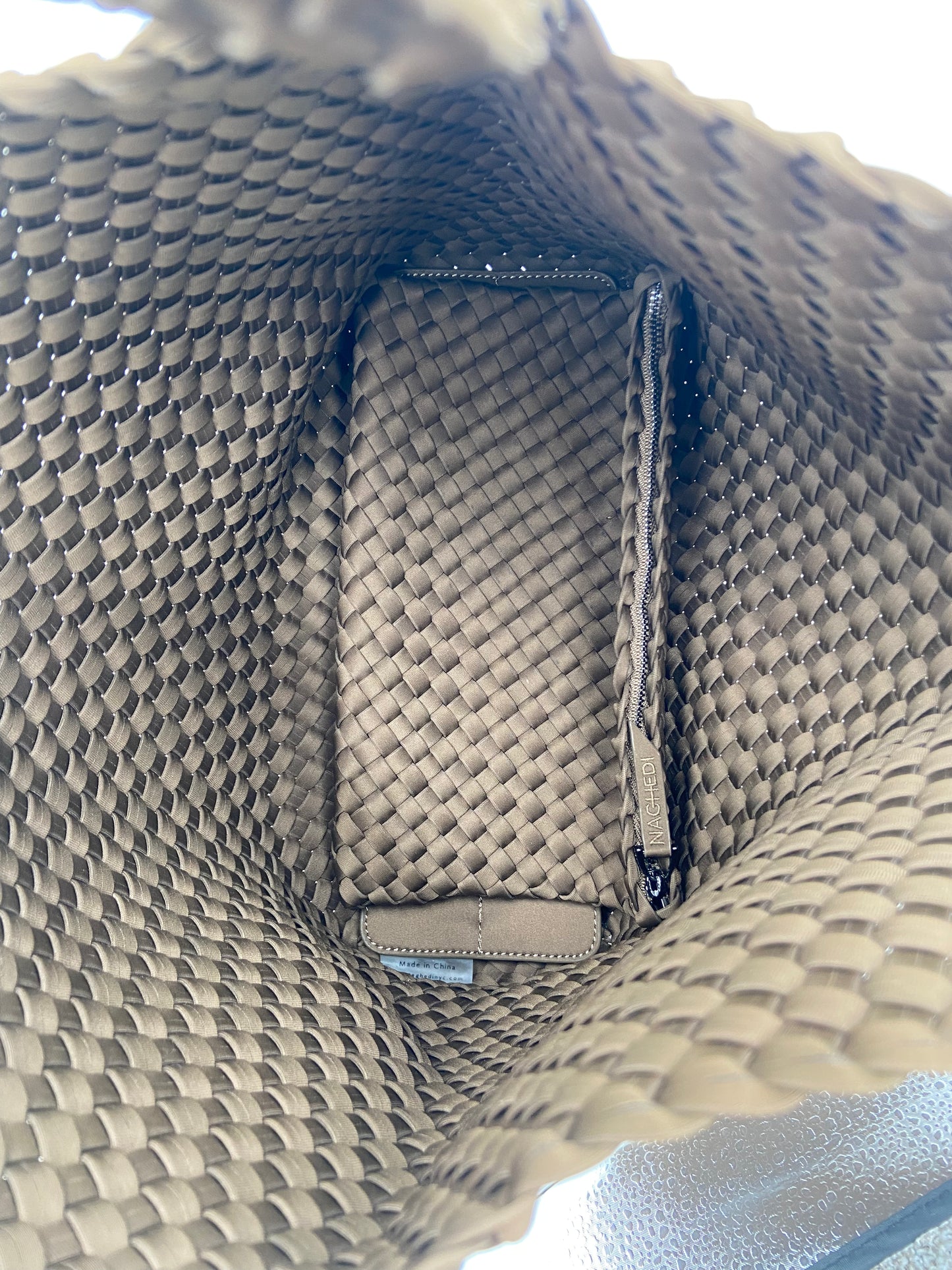 Naghedi Nomad Medium Hobo Cashmere Color