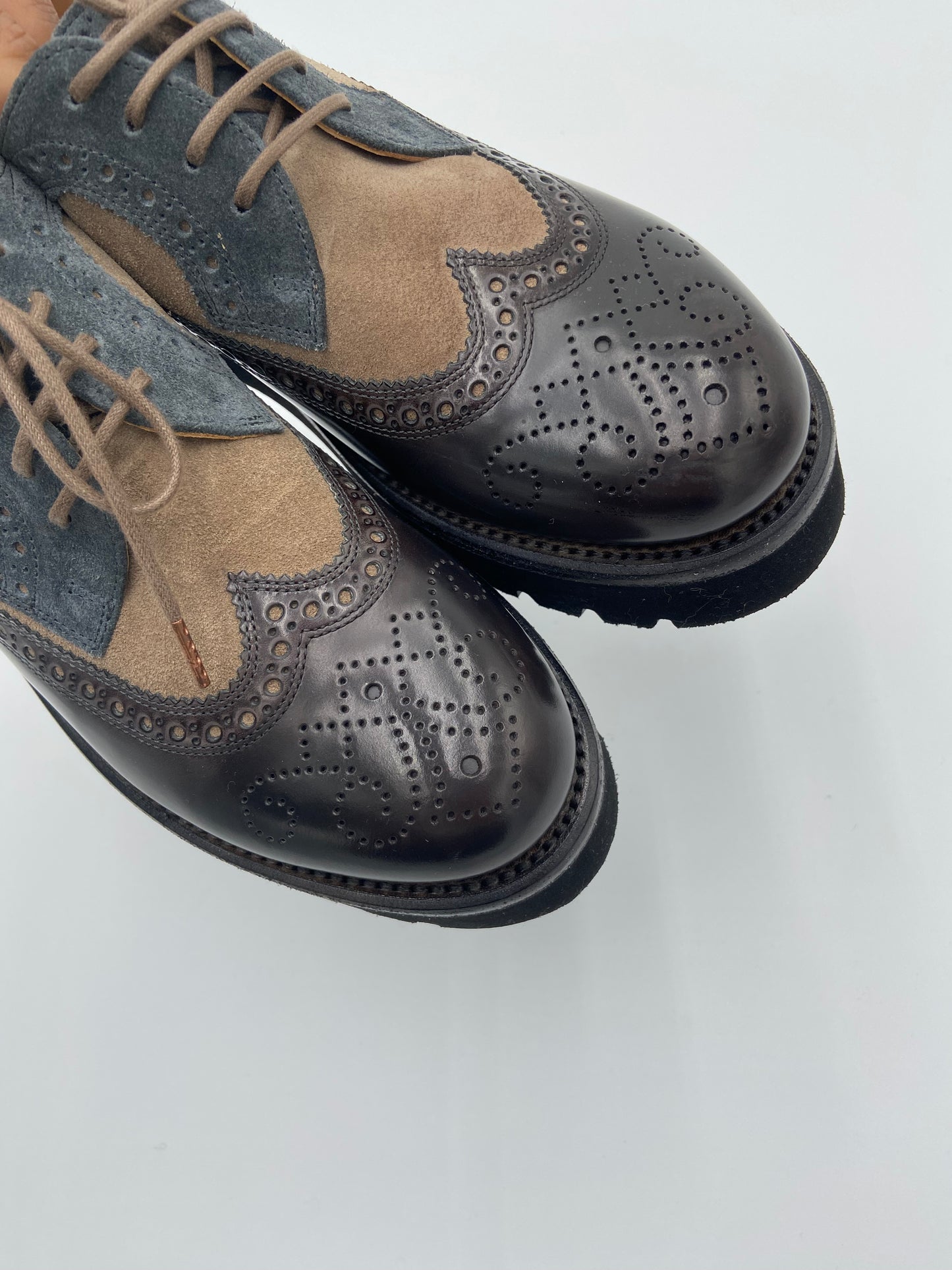 The Office of Angela Scott Miss Lucy Wingtip Platform Derby size 37.5