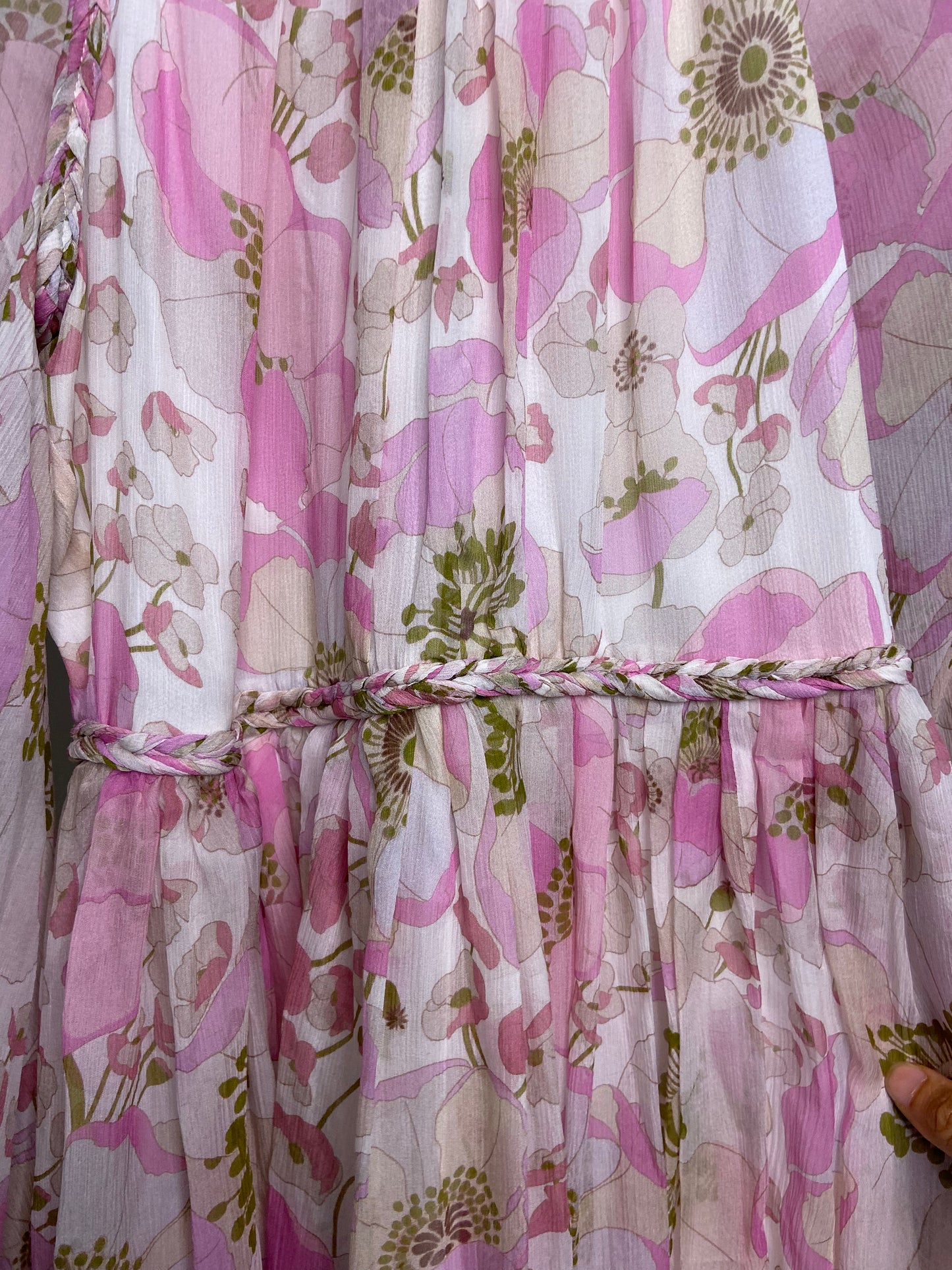 Zimmermann Super Eight Braid Midi Dress size US 6