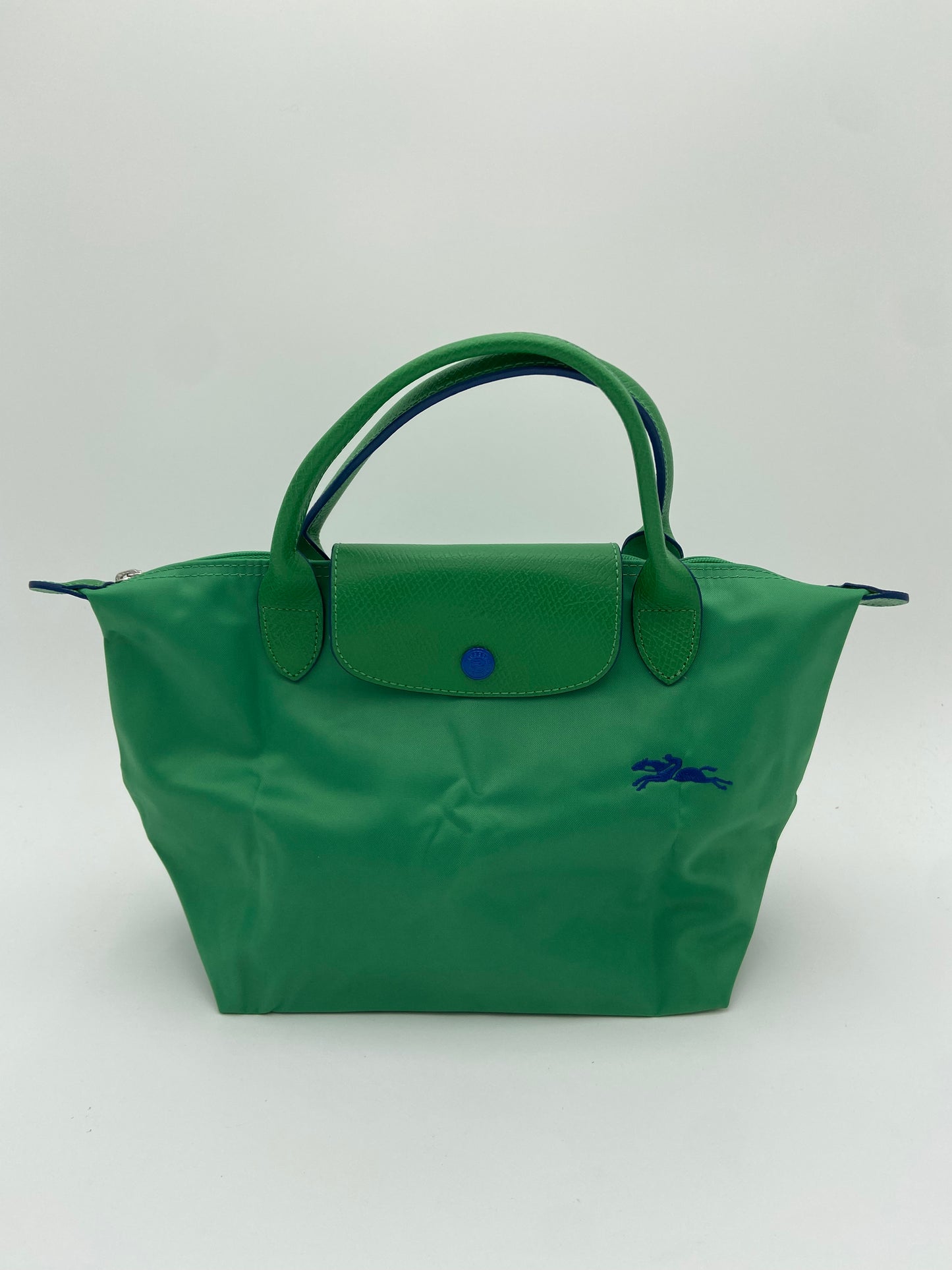 Longchamp Le Pliage Club Medium Nylon Bag in Green