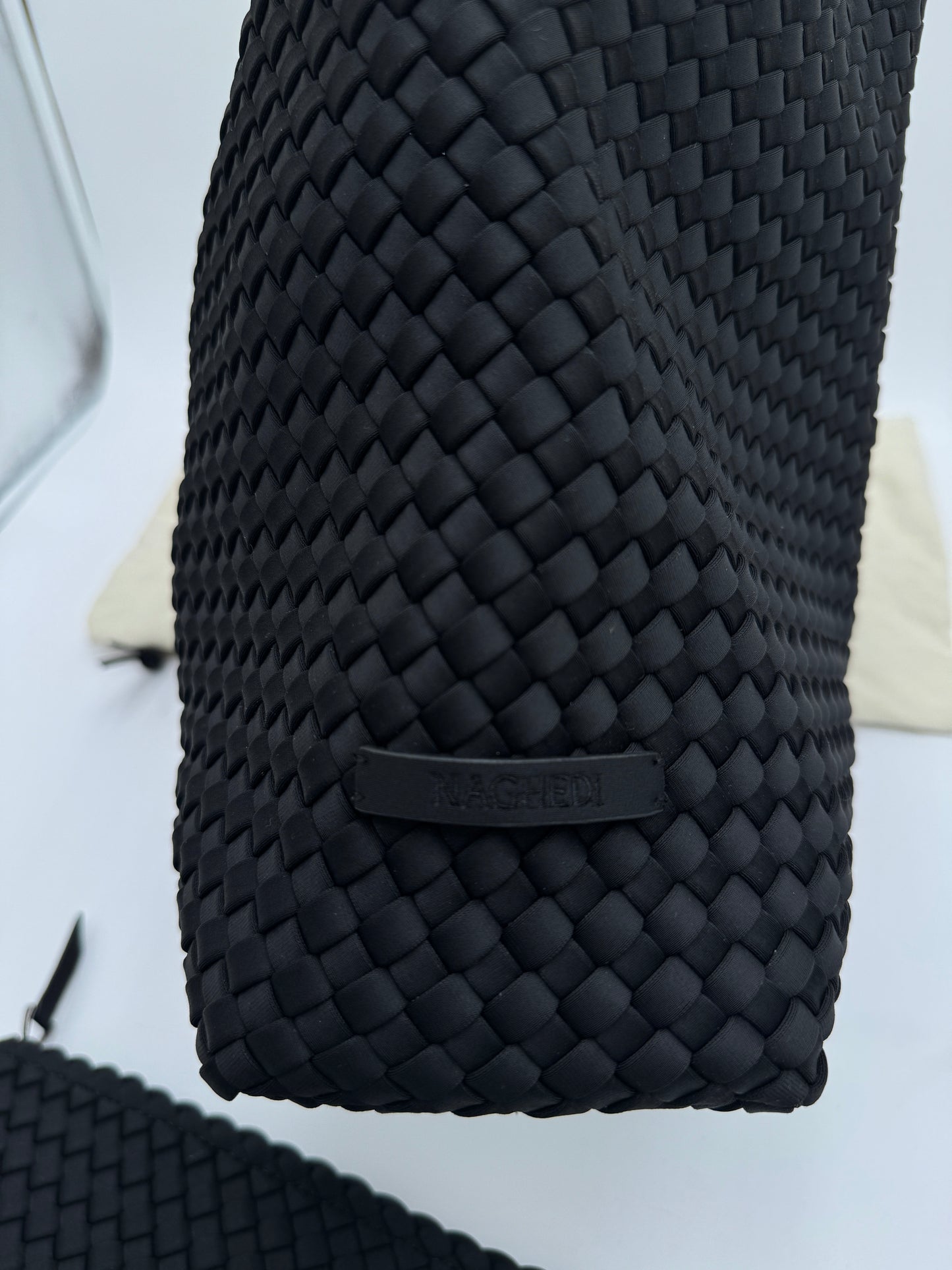 Naghedi Nomad Hobo Bag Black Onyx