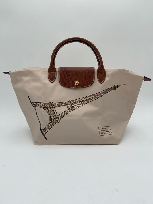 Longchamp Limited Edition Eiffel Tower Nylon Tote
