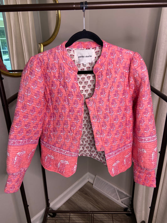 Antik Batik Mori Quilted Jacket size L
