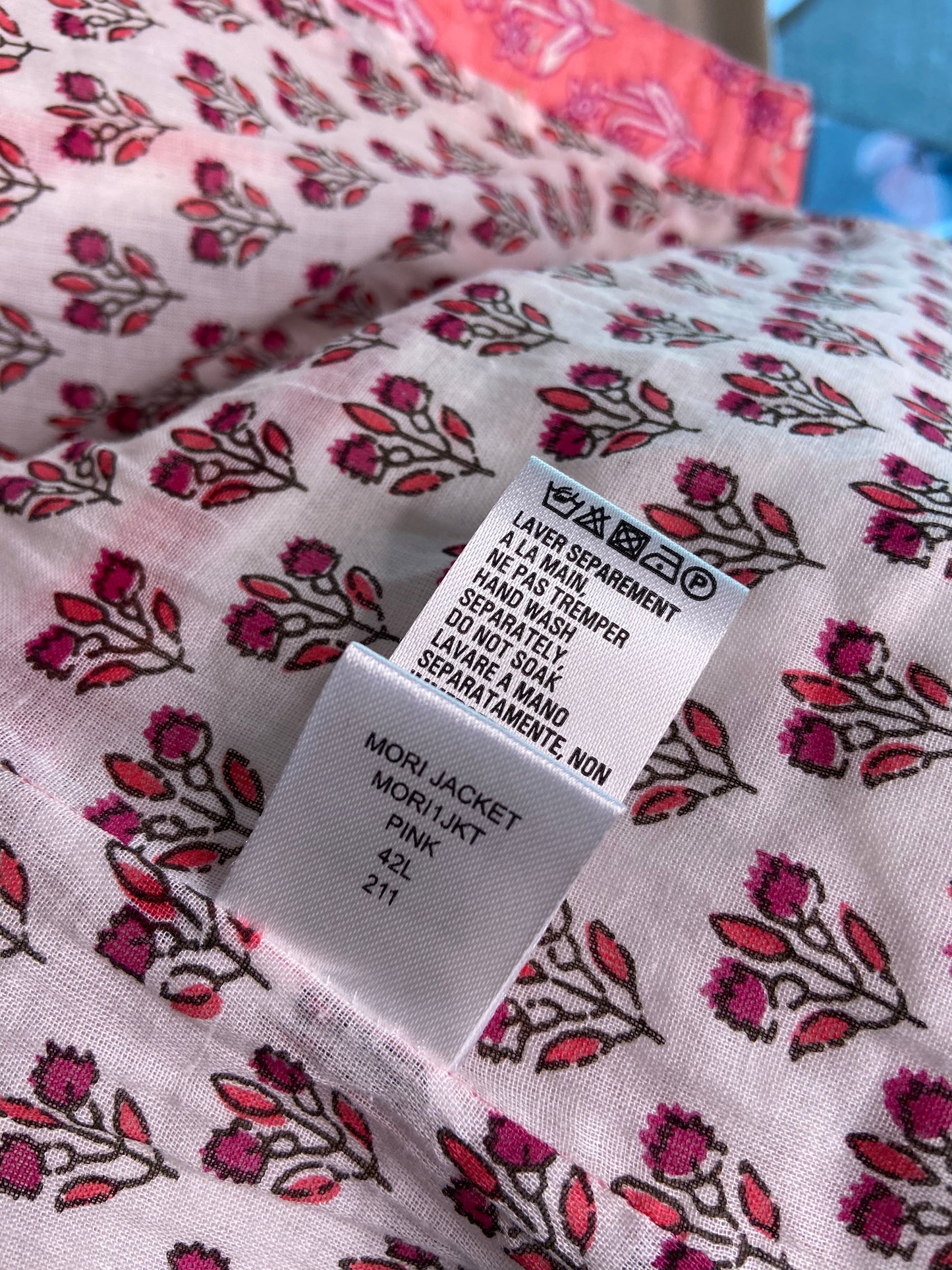 Antik Batik Mori Quilted Jacket size L