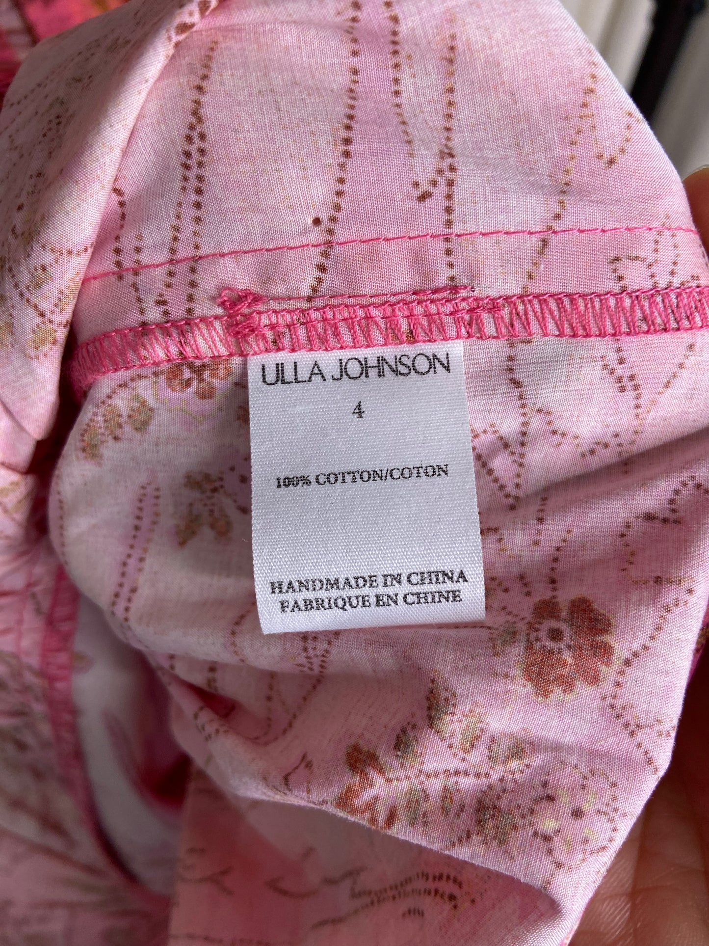 Ulla Johnson Lulua Dress size 4