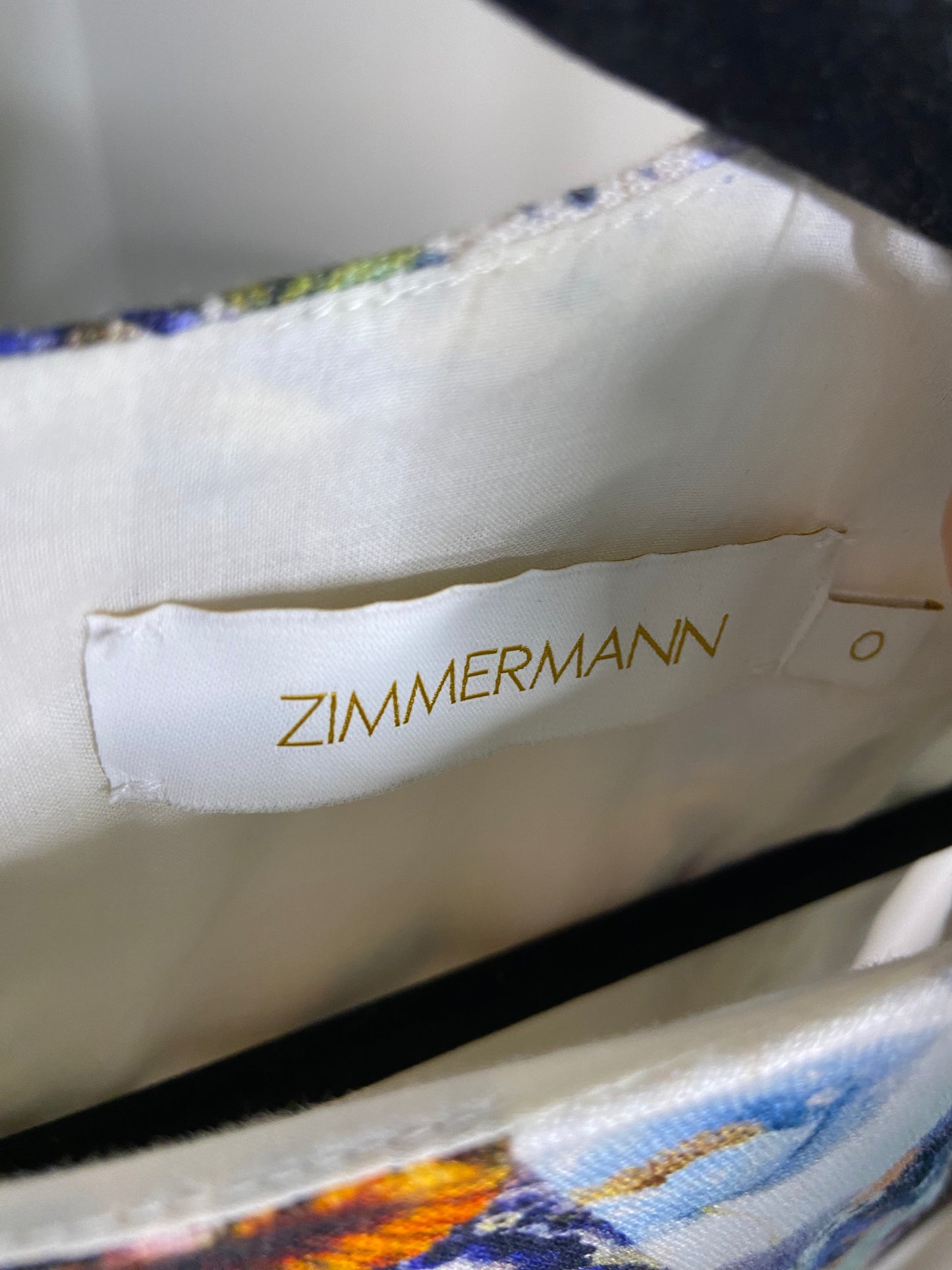 Zimmermann Tama Flounce Short Dress size US 4