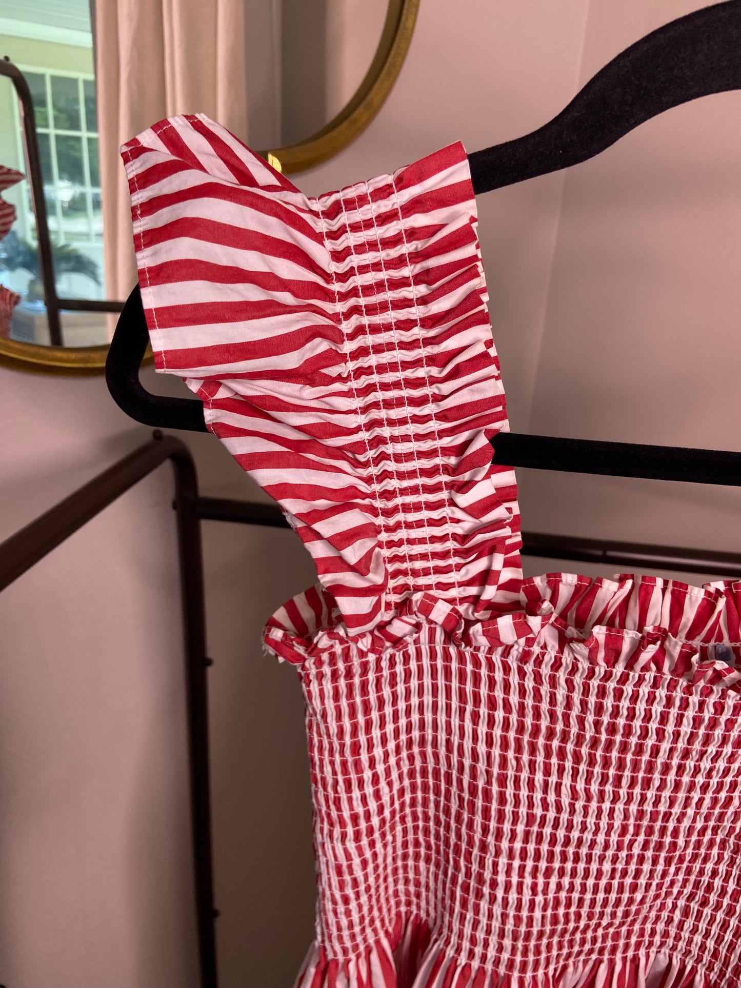 Hill House Red Stripe Ellie Dress size XS
