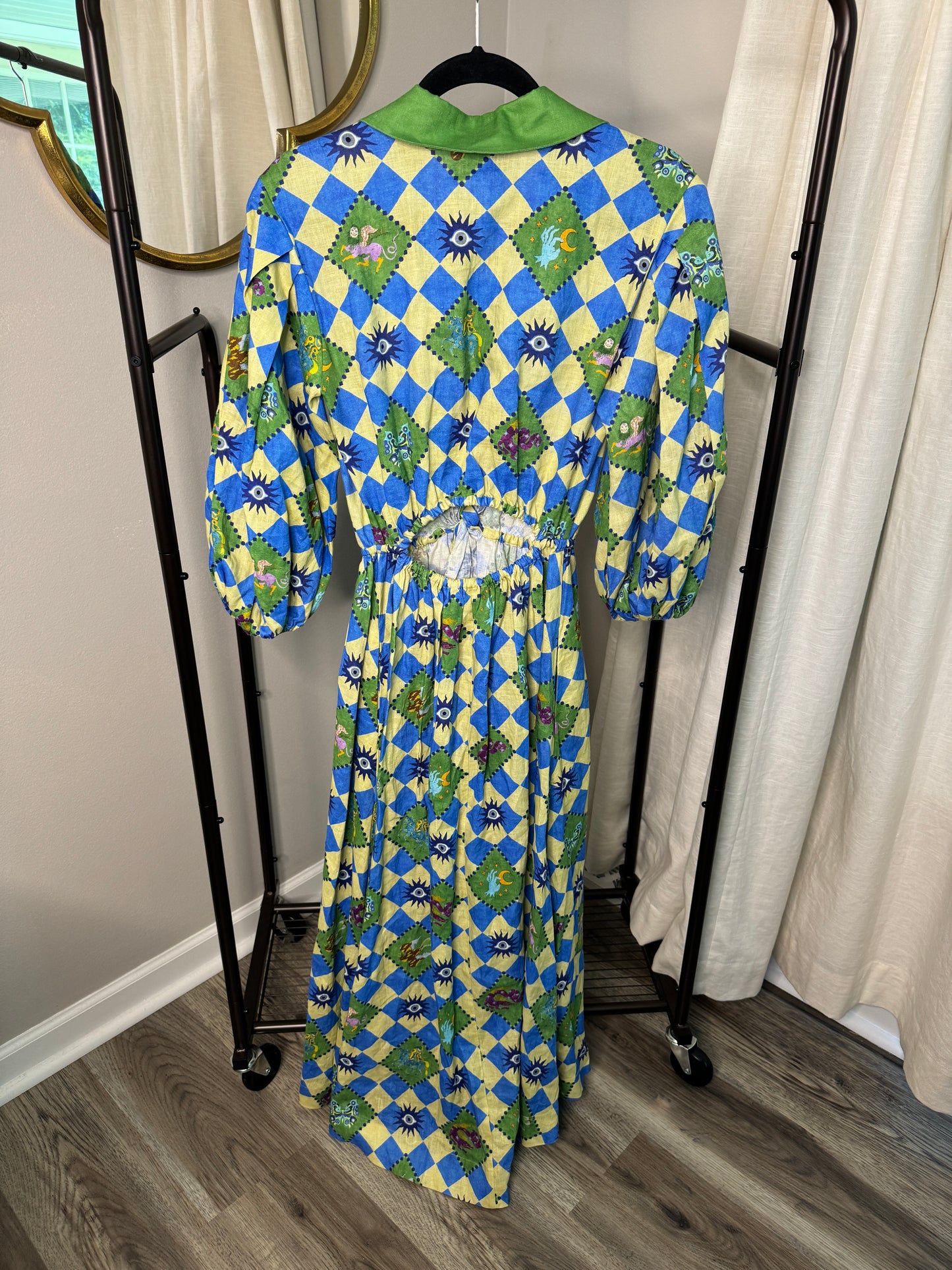 ALEMAIS Lou Twist Front Shirtdress size US 2