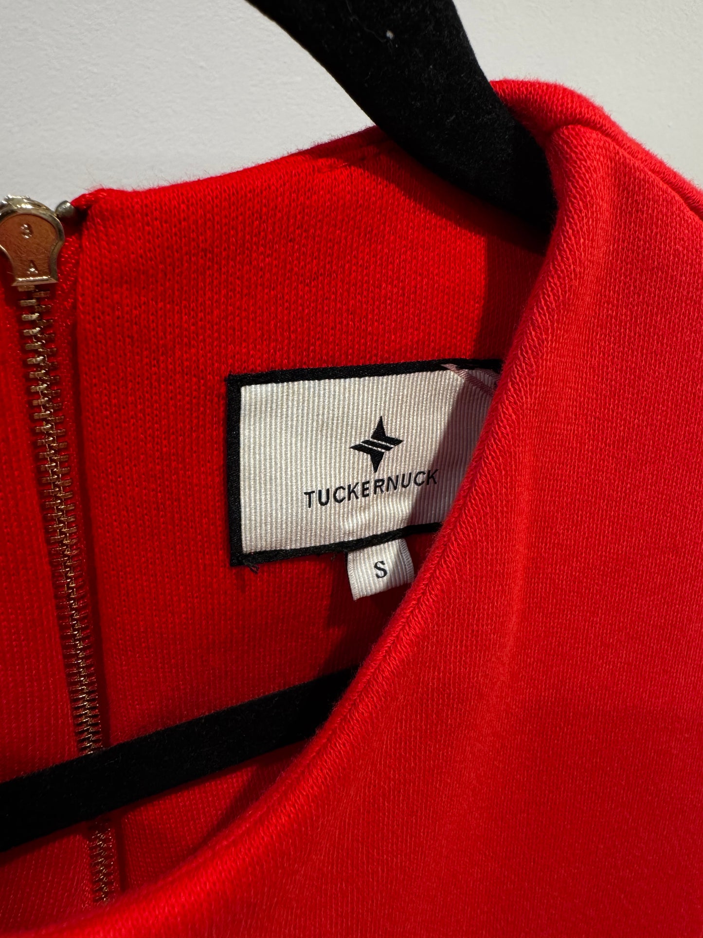 Tuckernuck Francoise Mod Mini Red Dress Size S