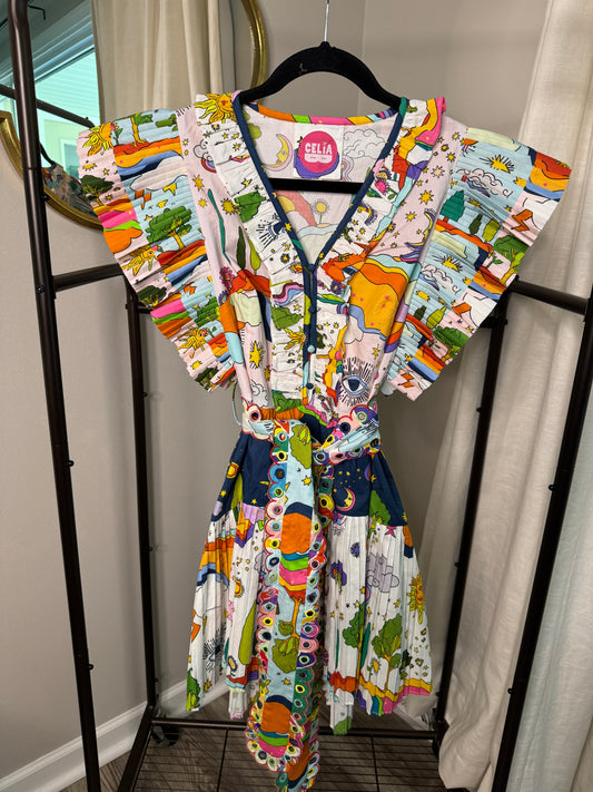 CeliaB Casiopea Mini Dress size XS
