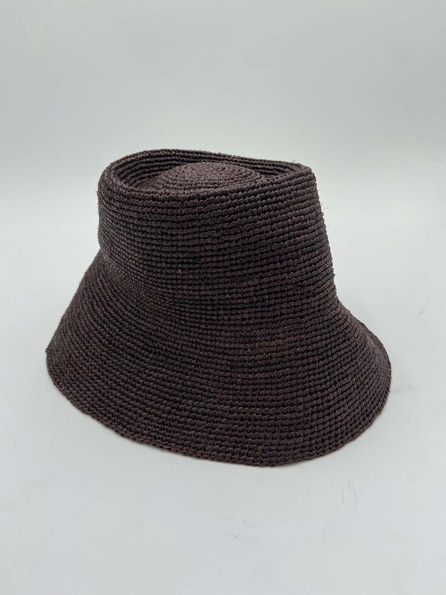 Janessa Leone Felix Bucket Hat Dark Earth size L
