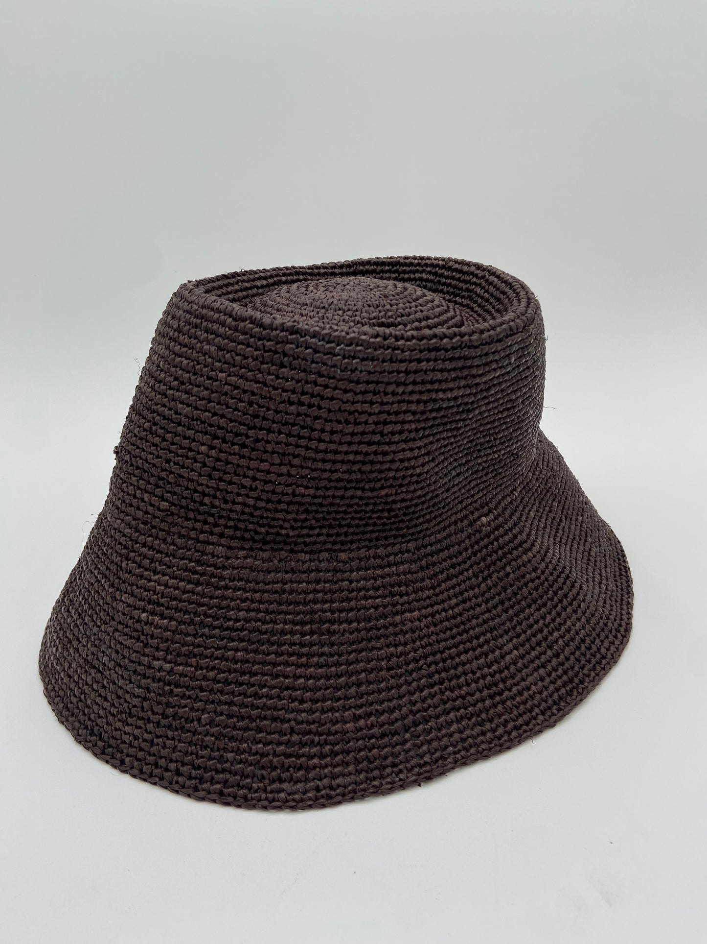 Janessa Leone Felix Bucket Hat Dark Earth size L