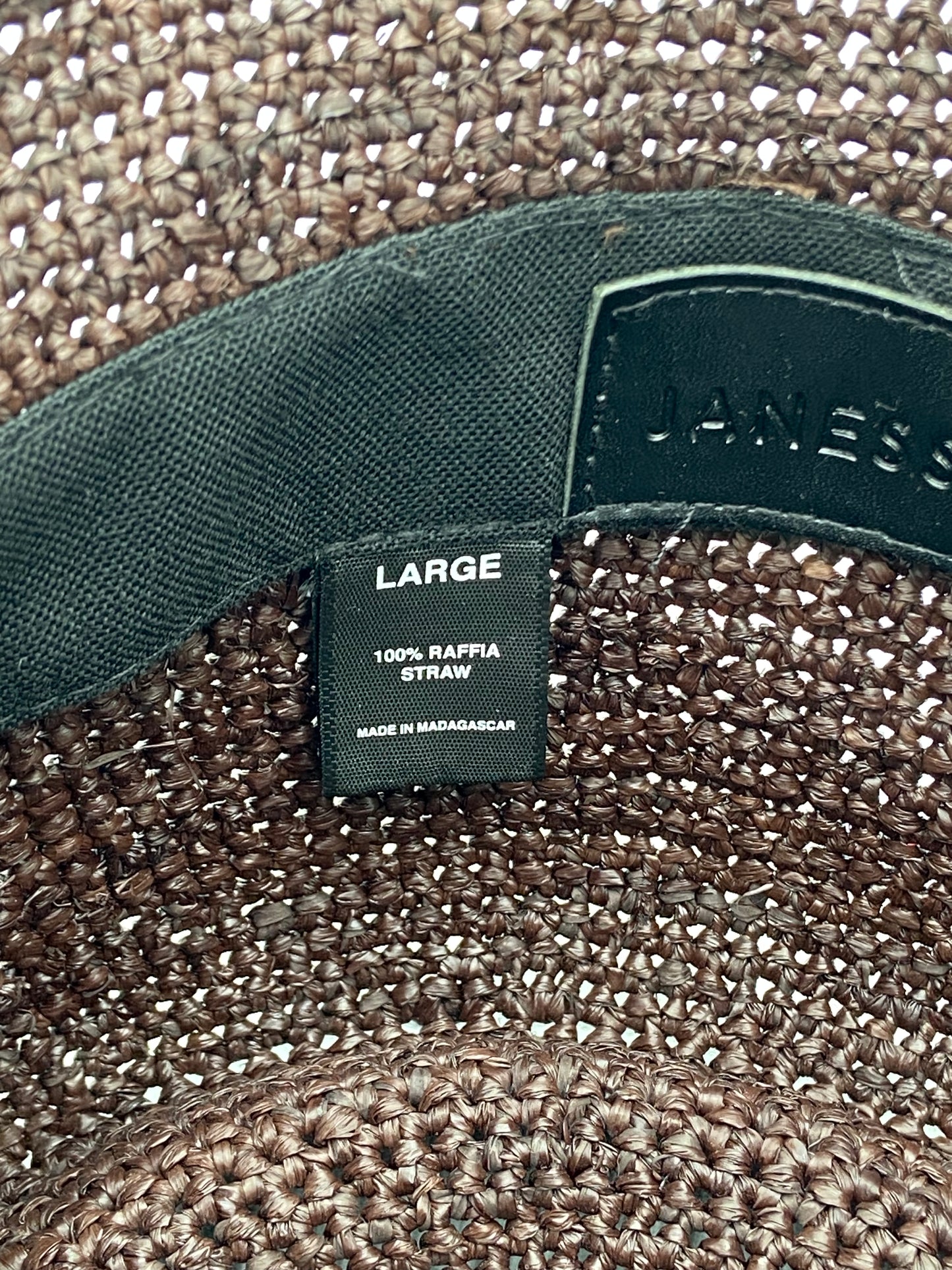 Janessa Leone Felix Bucket Hat Dark Earth size L