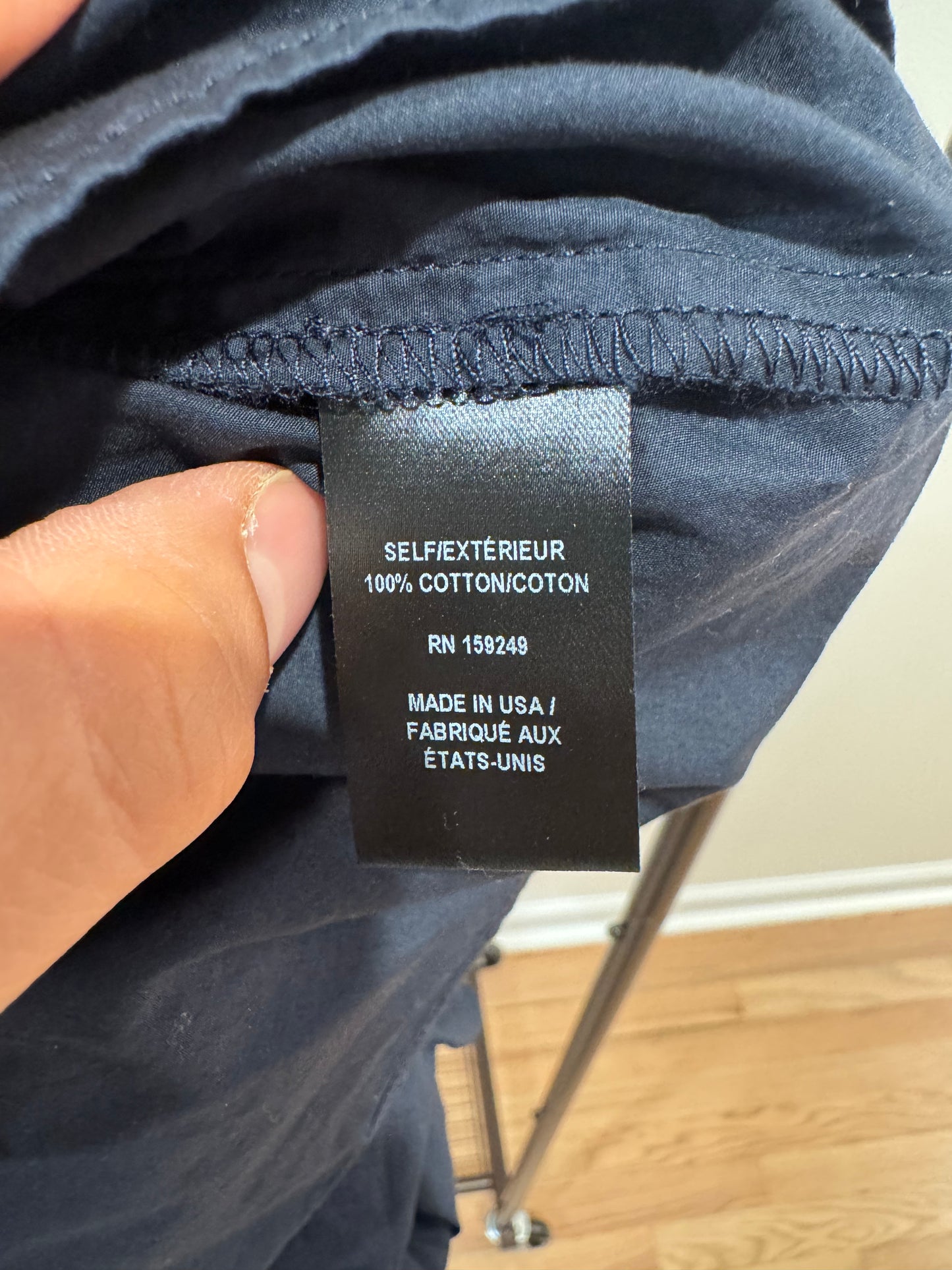 TWP Next Ex Shirt in Midnight size XS/S