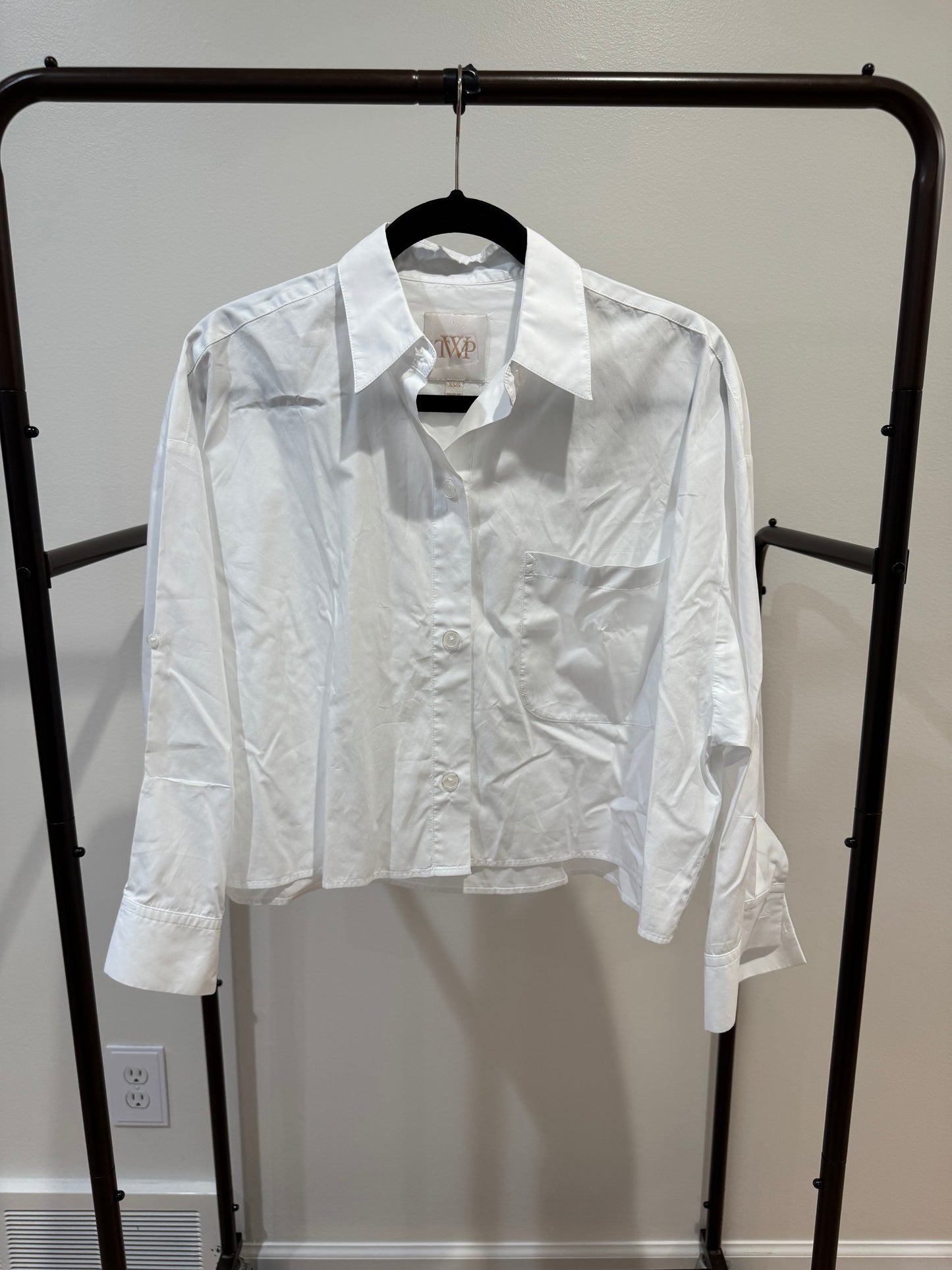 TWP Next Ex Shirt in White size XS/S