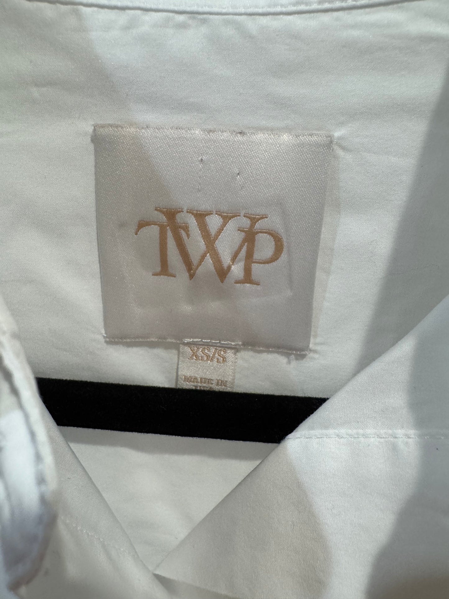 TWP Next Ex Shirt in White size XS/S
