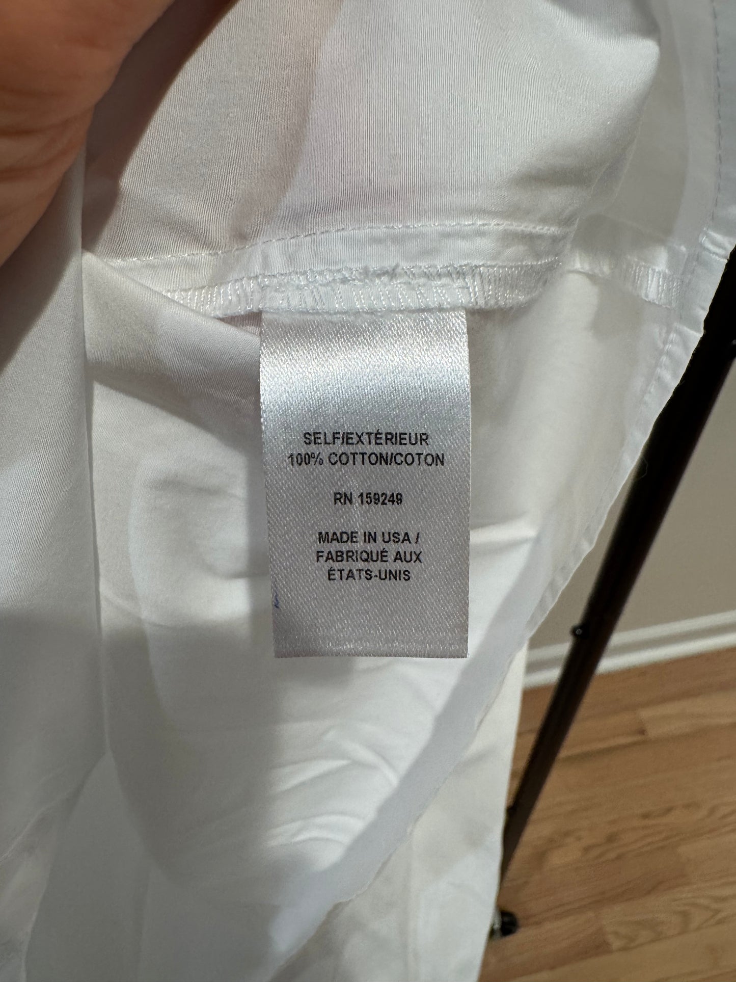 TWP Next Ex Shirt in White size XS/S