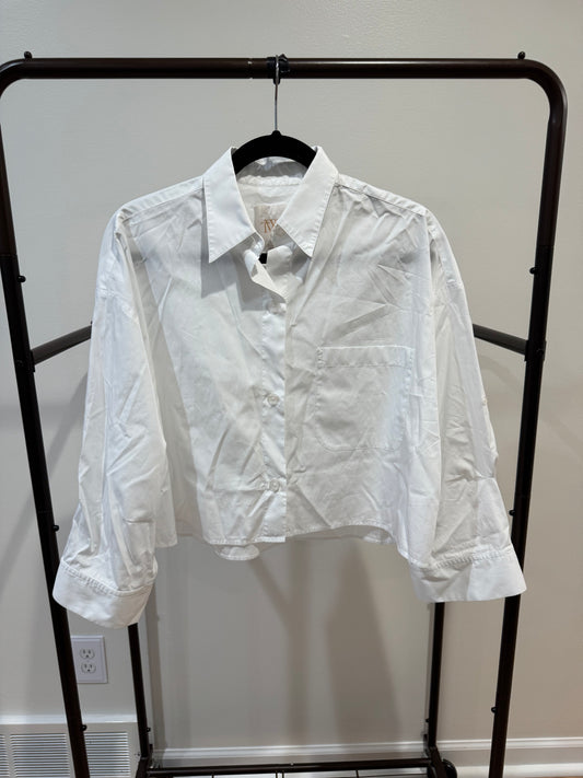TWP Next Ex Shirt in White size XS/S
