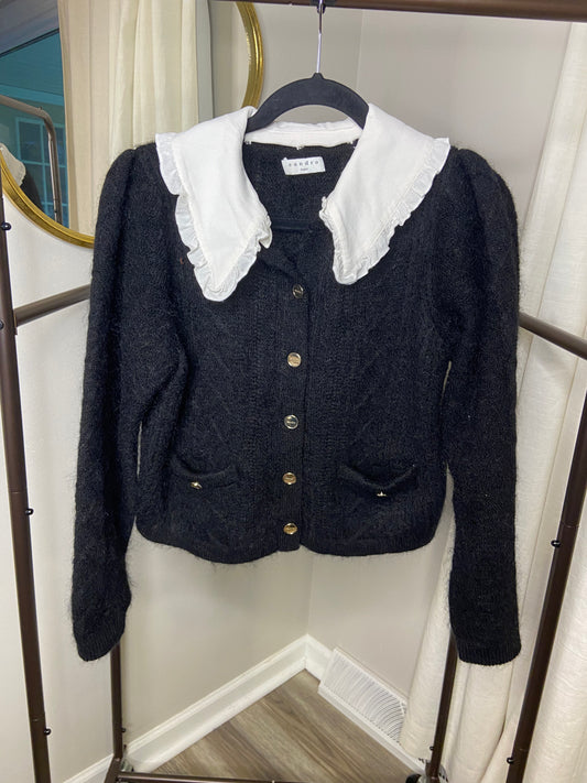 Sandro Knitted Button-fastening Cardigan size 1 (S)