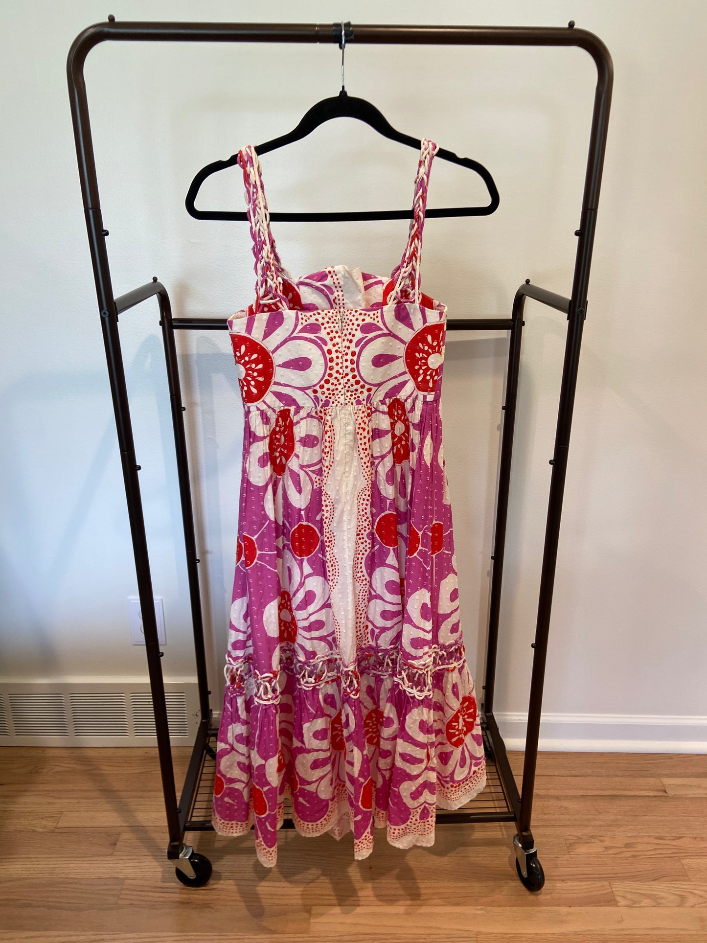 Farm Rio Maia Sleeveless Midi Dress size XS