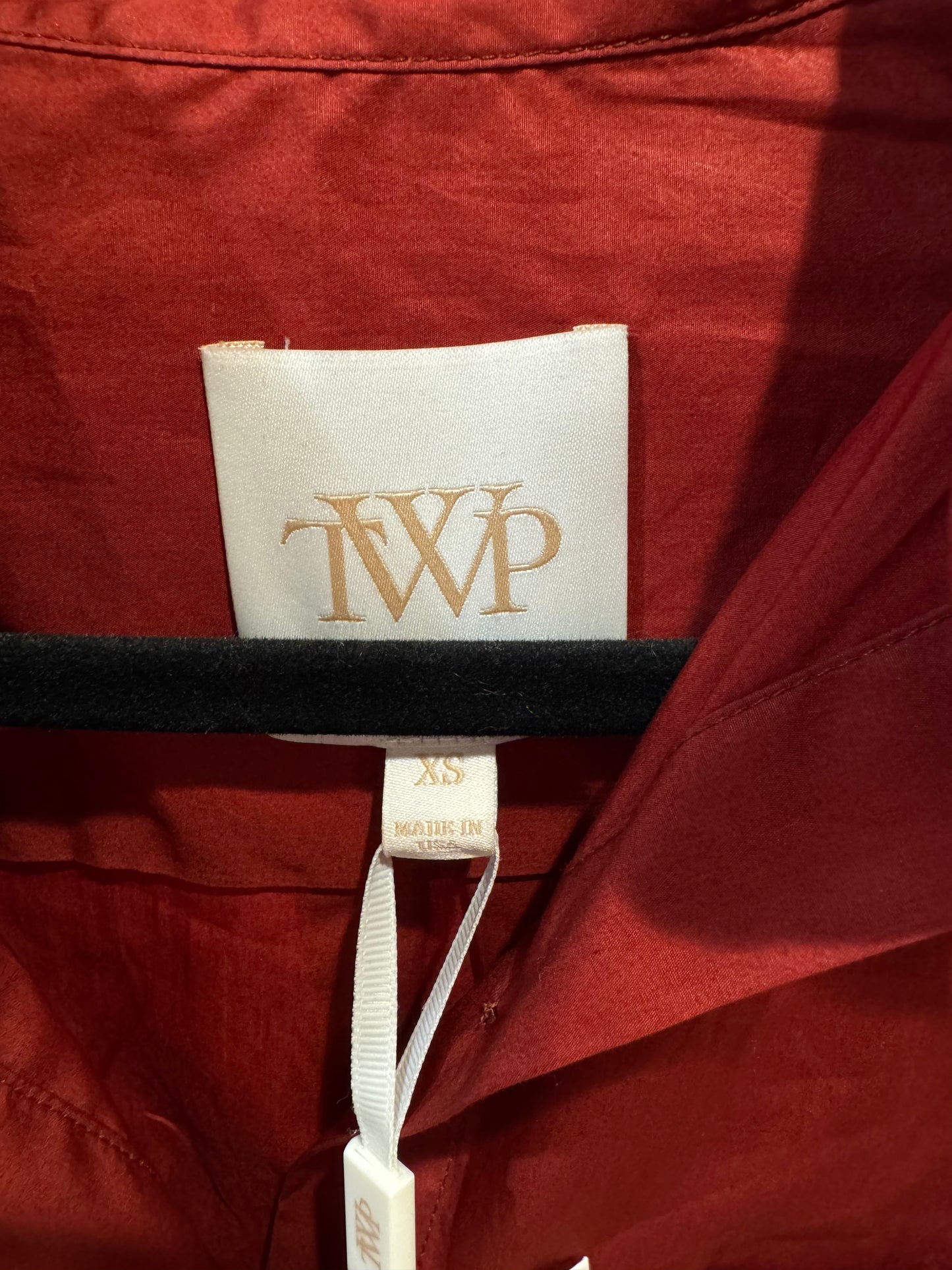 TWP Boyfriend Shirt in Sienna size XS
